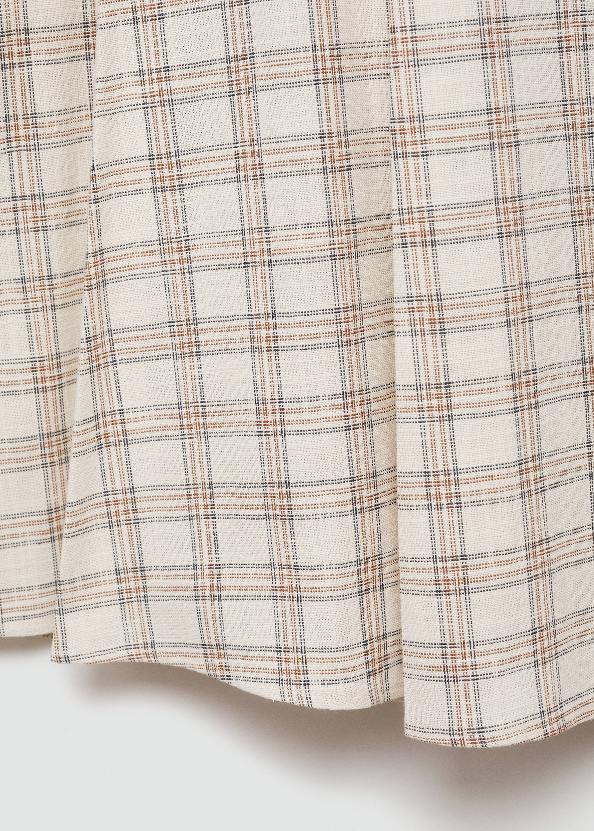 Rozkloszowana spódnica w kratkę - Szczegóły artykułu 8