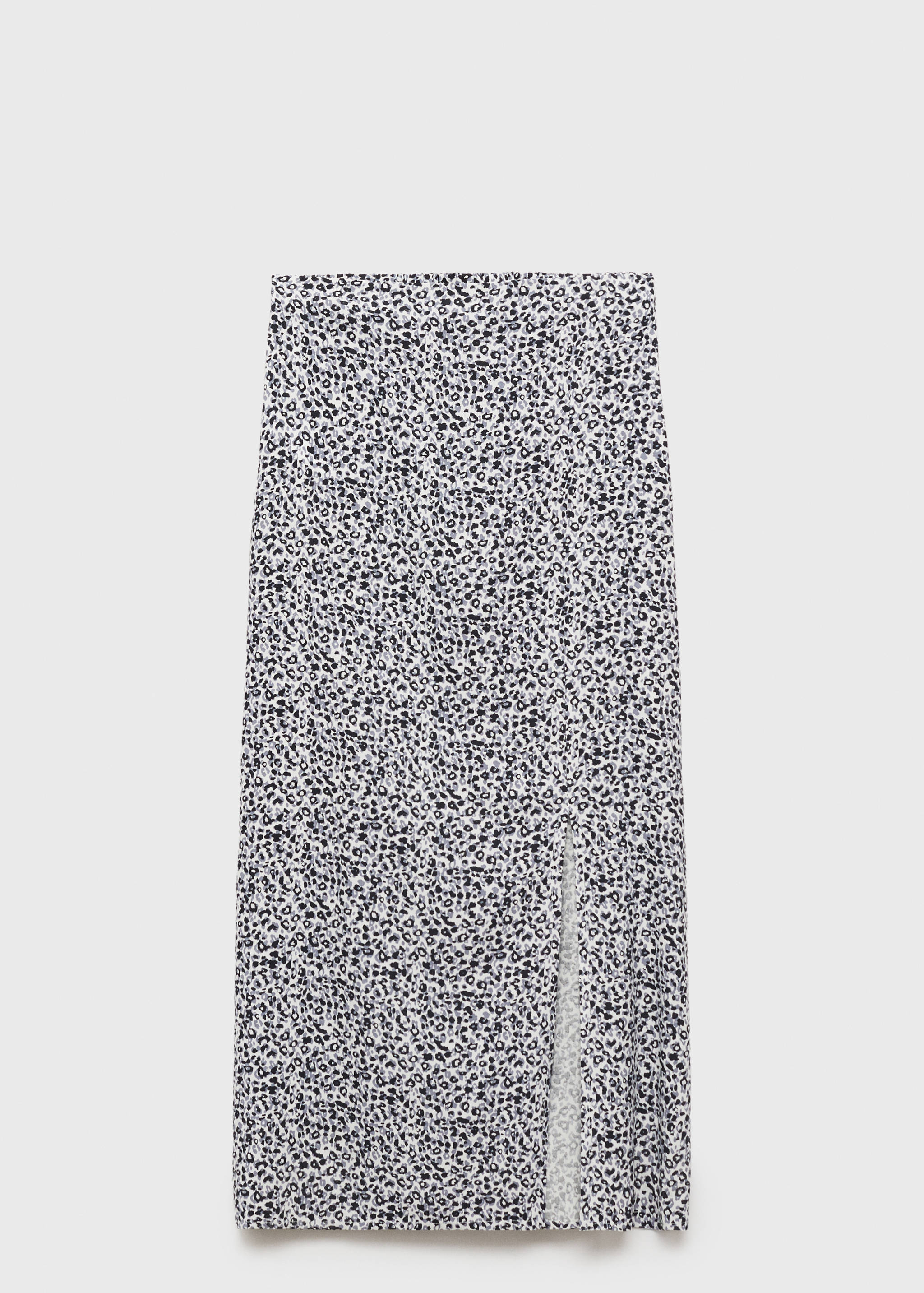 Midi-Rock mit Leo-Dessin - Artikel ohne Model