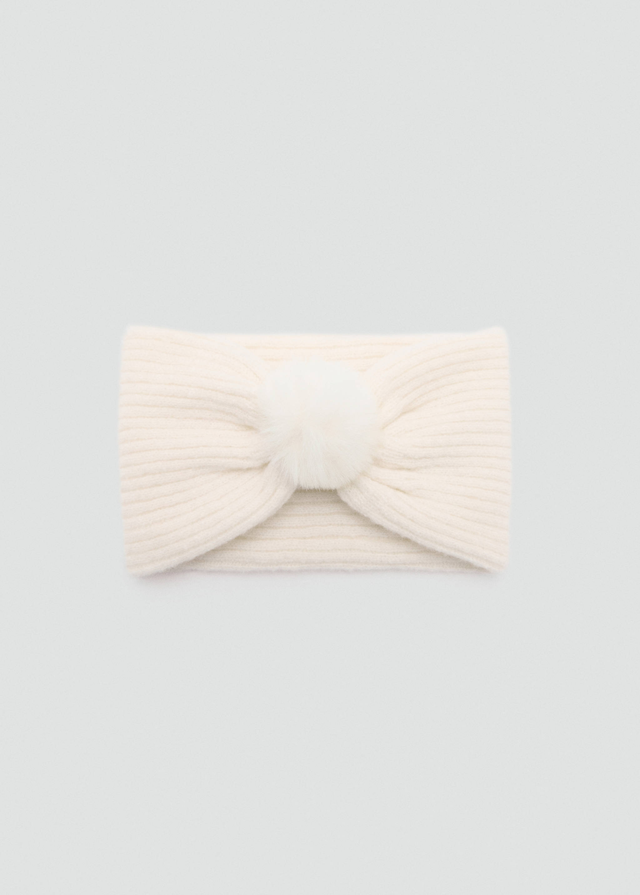 Stickad halsduk tofs - Artikel utan modell