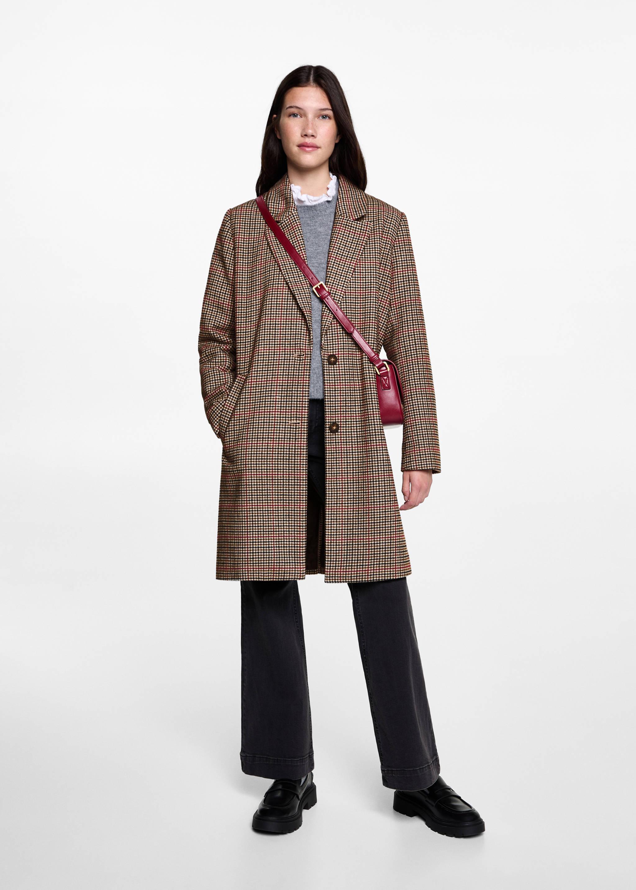 Houndstooth coat - General plane