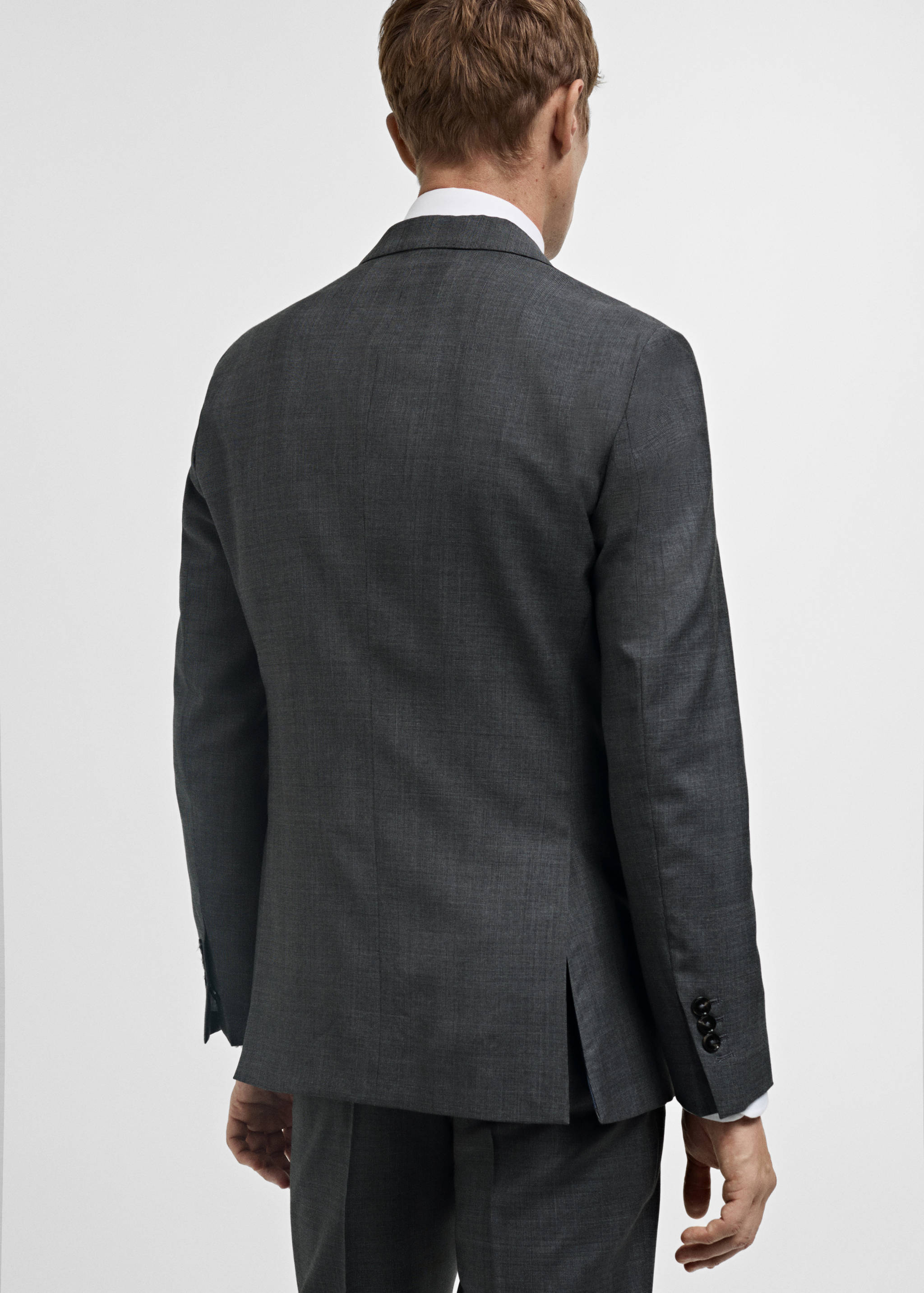 Blazer de costume Venecia 100 % laine vierge slim-fit - Verso de l’article
