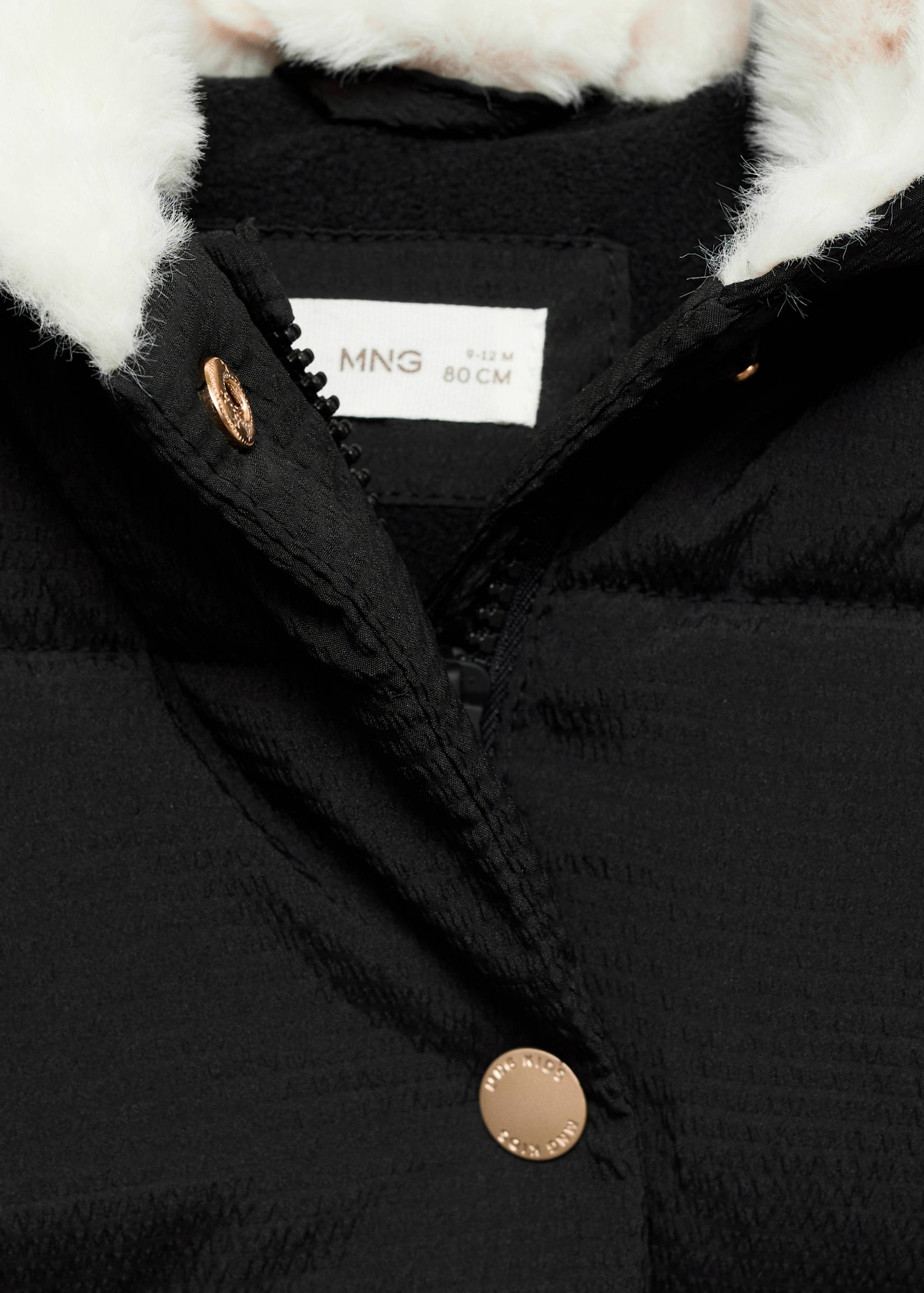 Anorak acolchado capucha pelo - Detalle del artículo 8