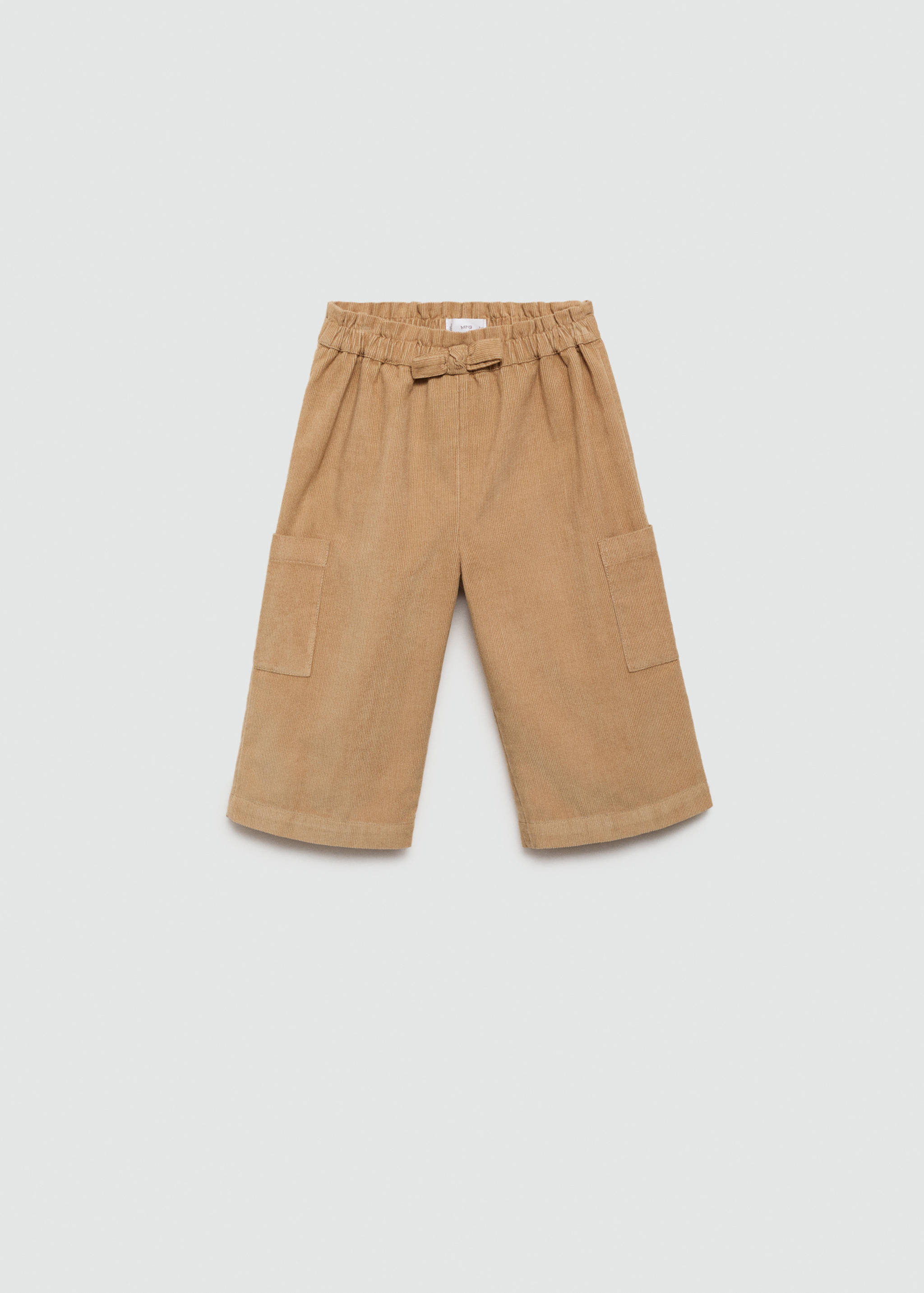 Pantalon cargo velours côtelé - Article sans modèle