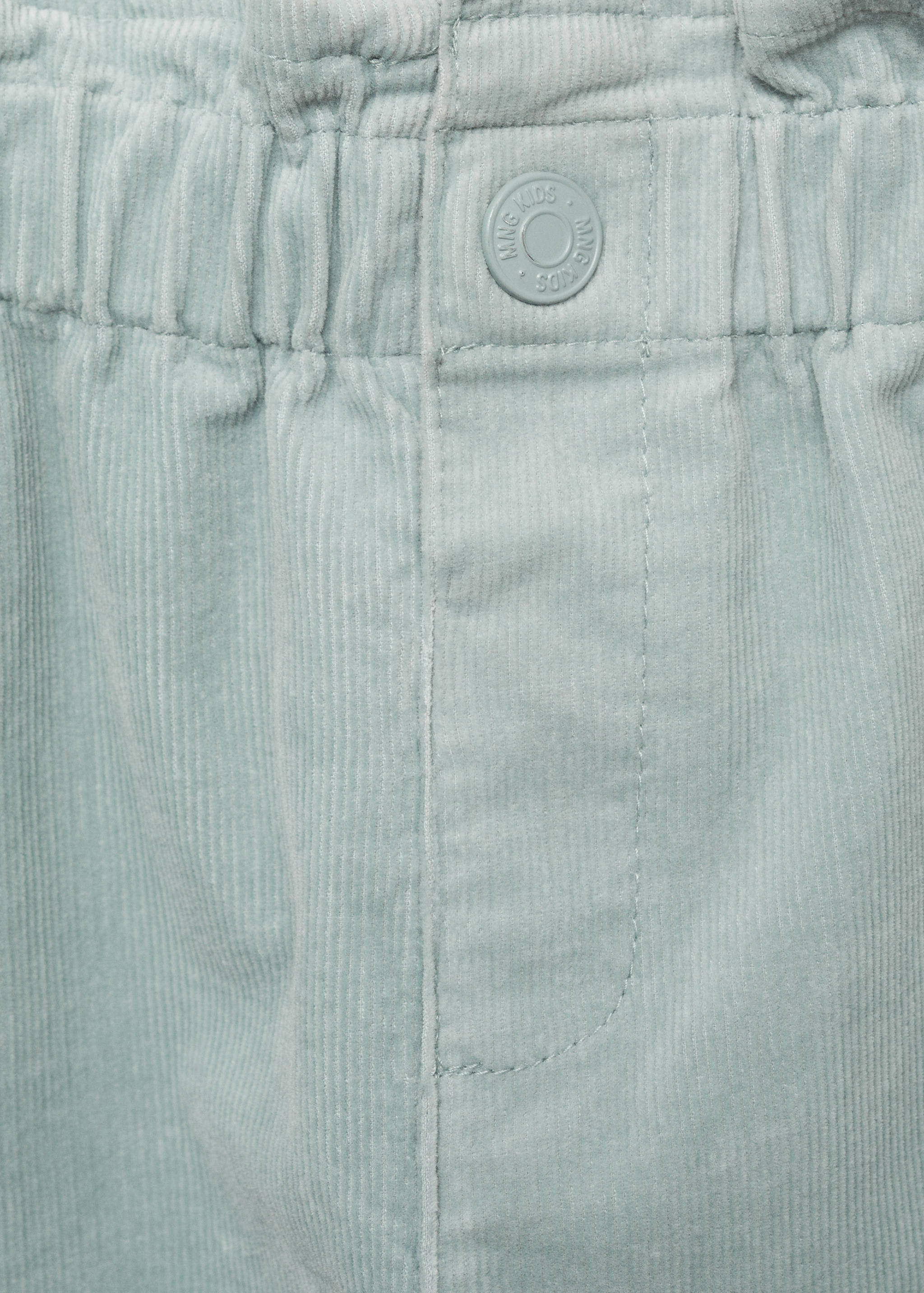 Corduroy paper bag pants - Details of the article 8