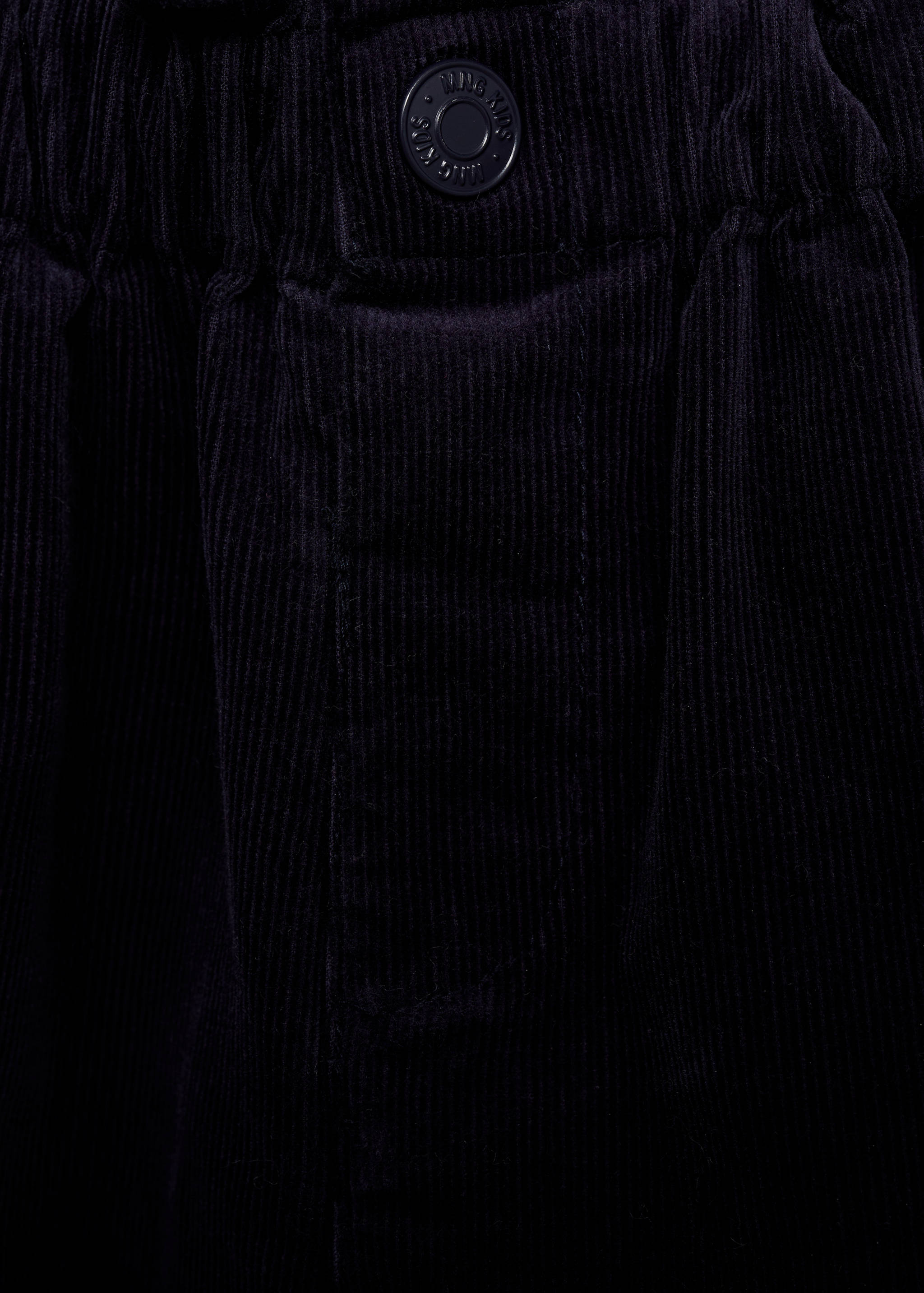 Corduroy paper bag pants - Details of the article 8