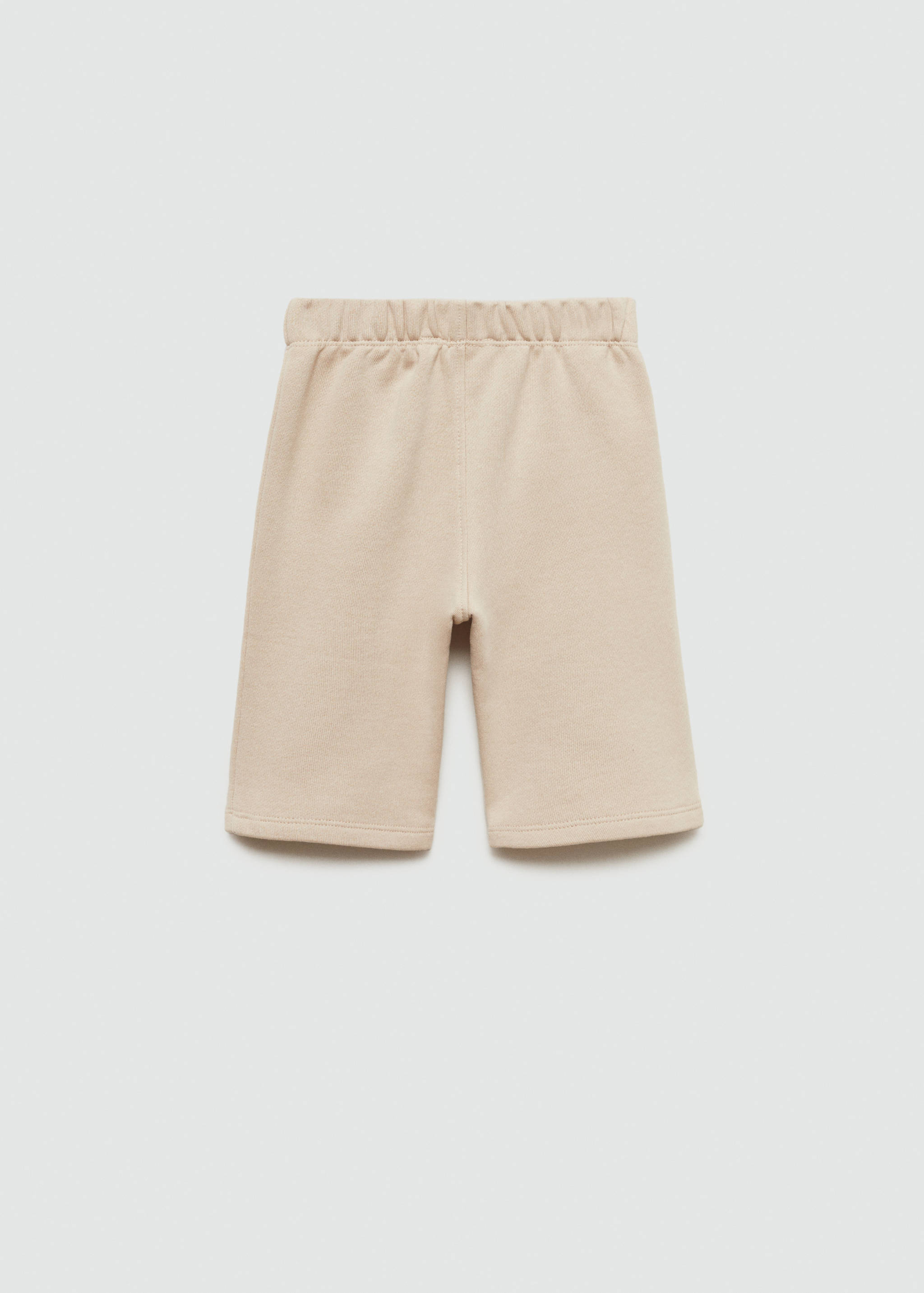 Cotton culotte trousers - Reverse of the article