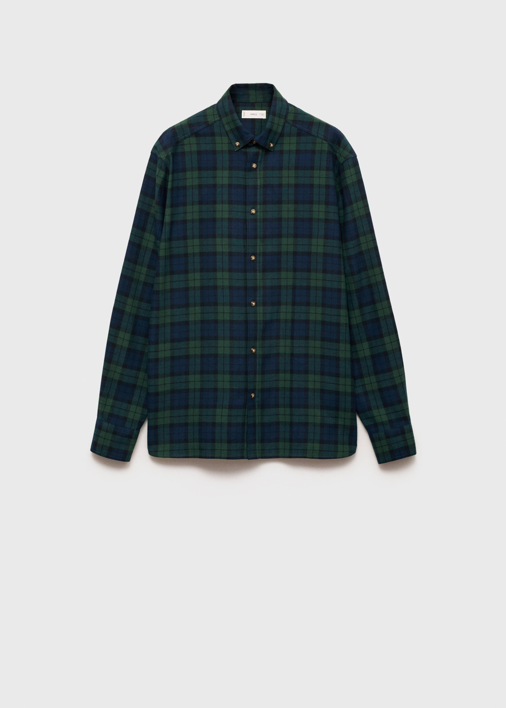 Kariertes Baumwollhemd - Artikel ohne Model