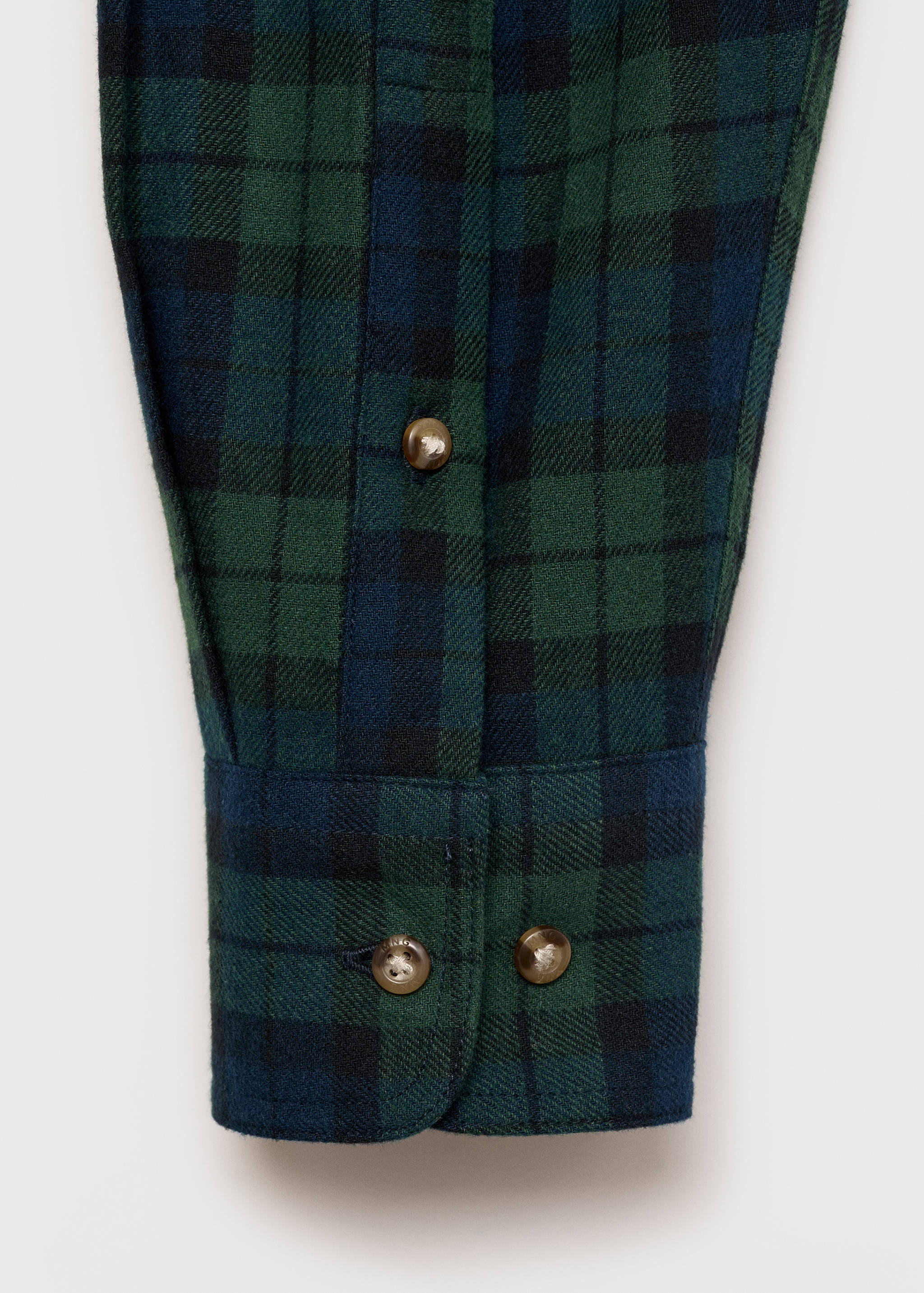 Kariertes Baumwollhemd - Detail des Artikels 0