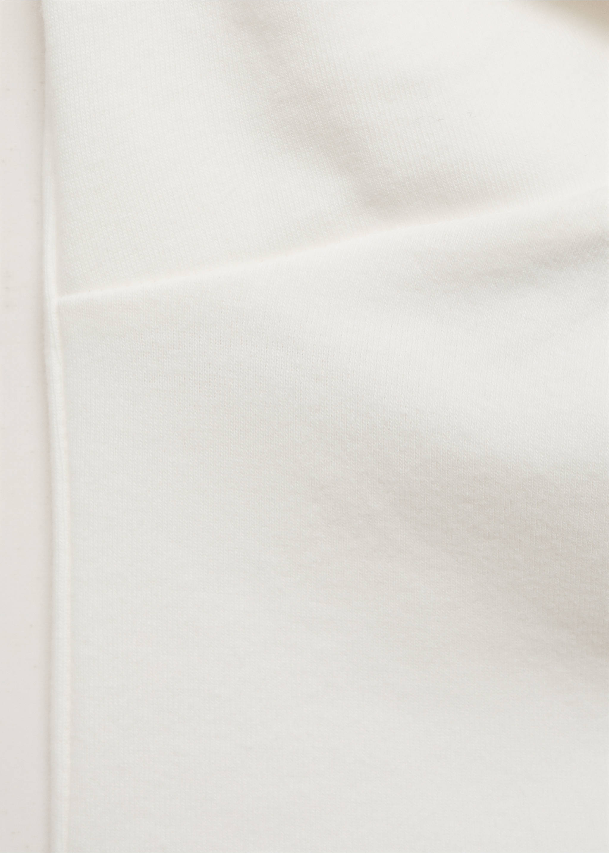 Knot crop top - Details of the article 0, Off White. Ref: 77076358-00.