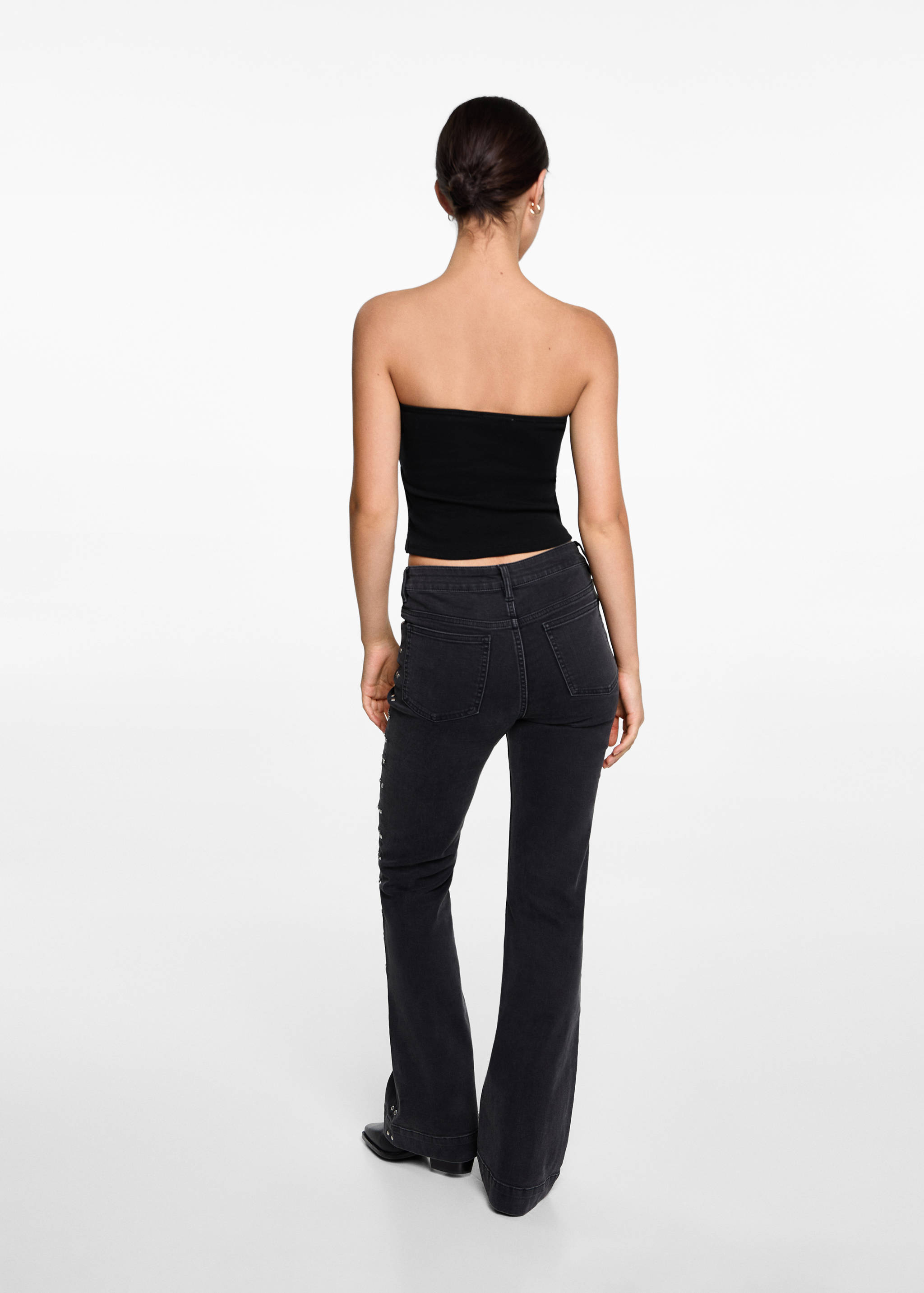 Knot crop top - Reverse of the article