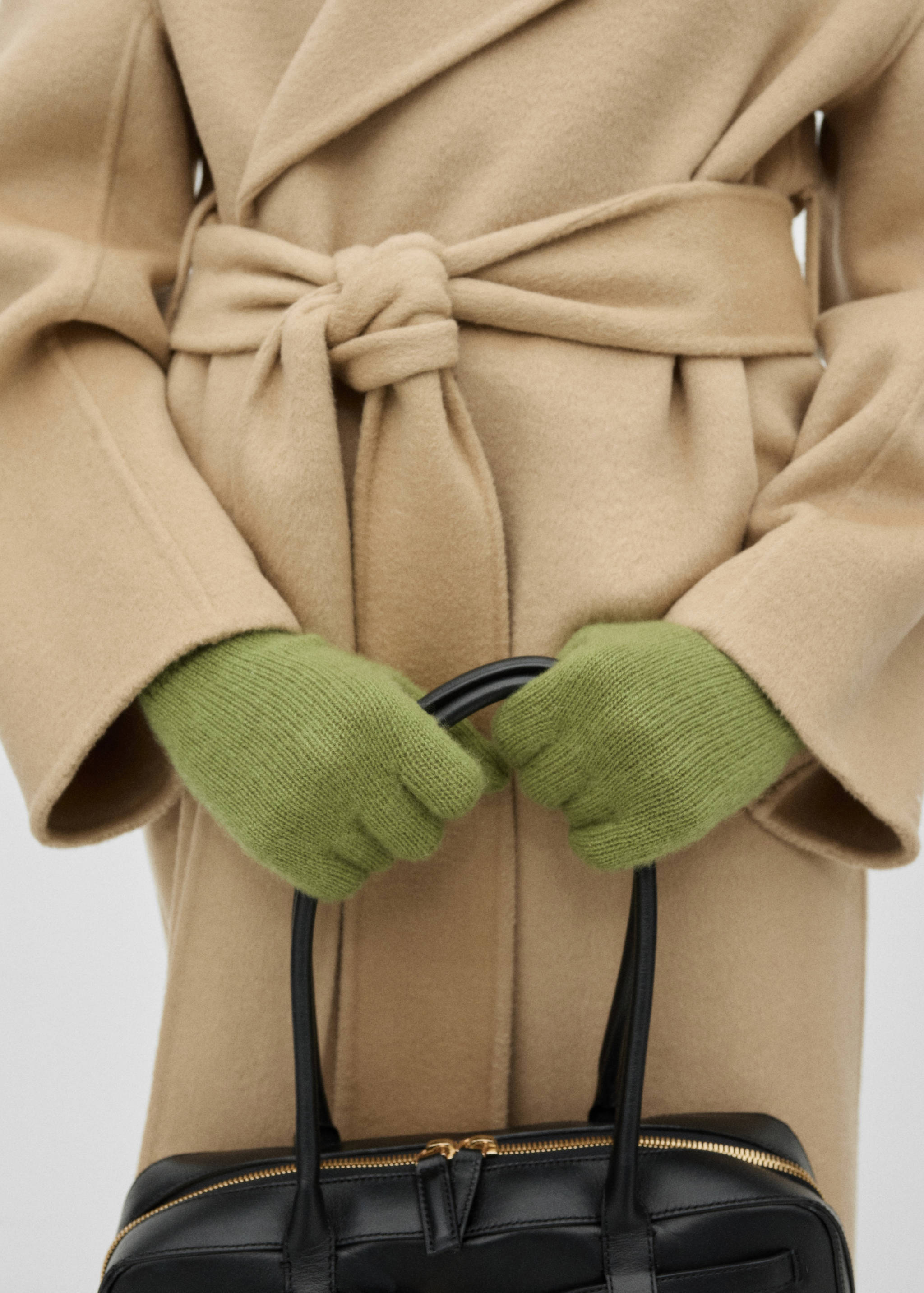 100% Cashmere gloves - General plane