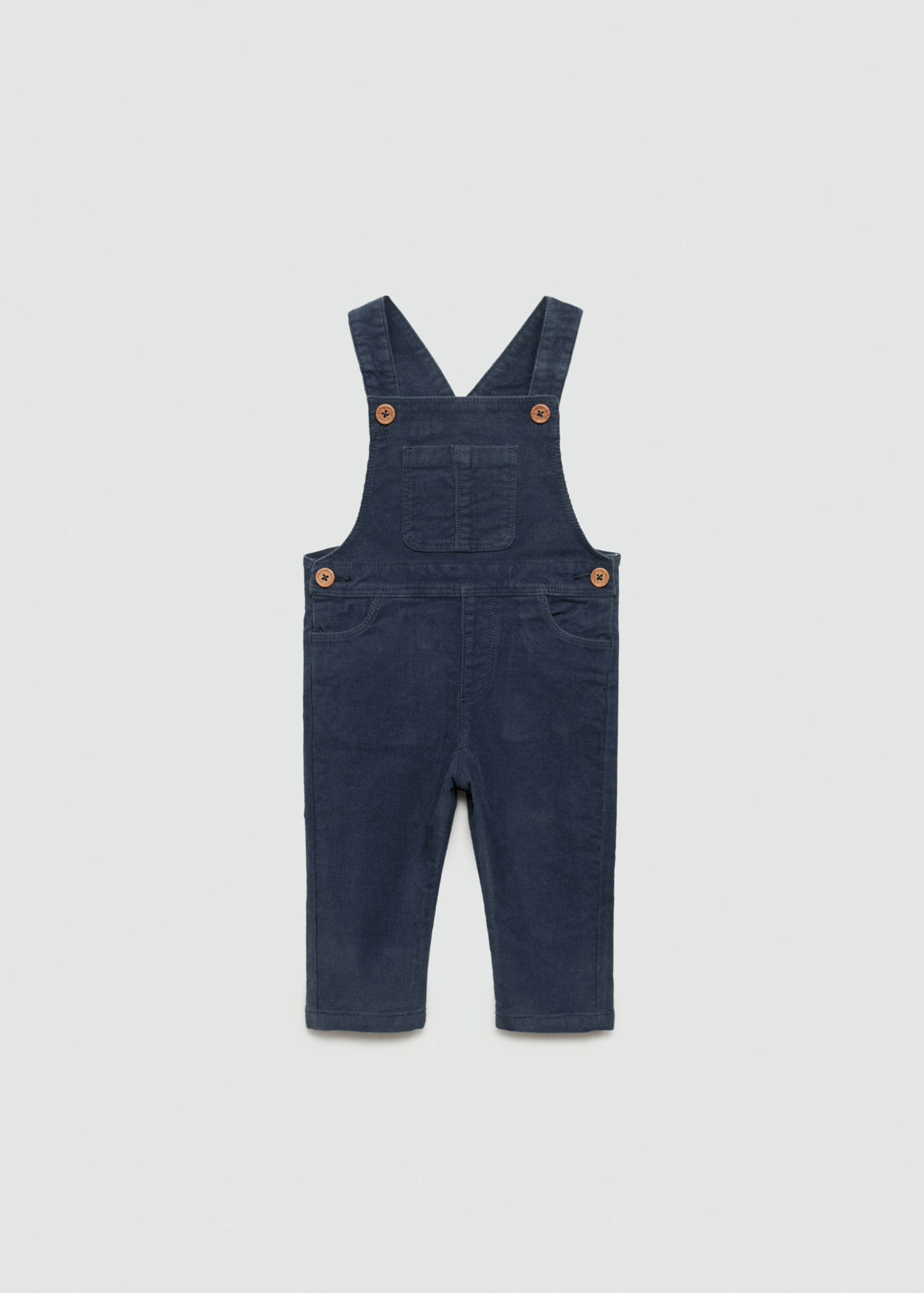 Pocket corduroy dungarees - Article without model