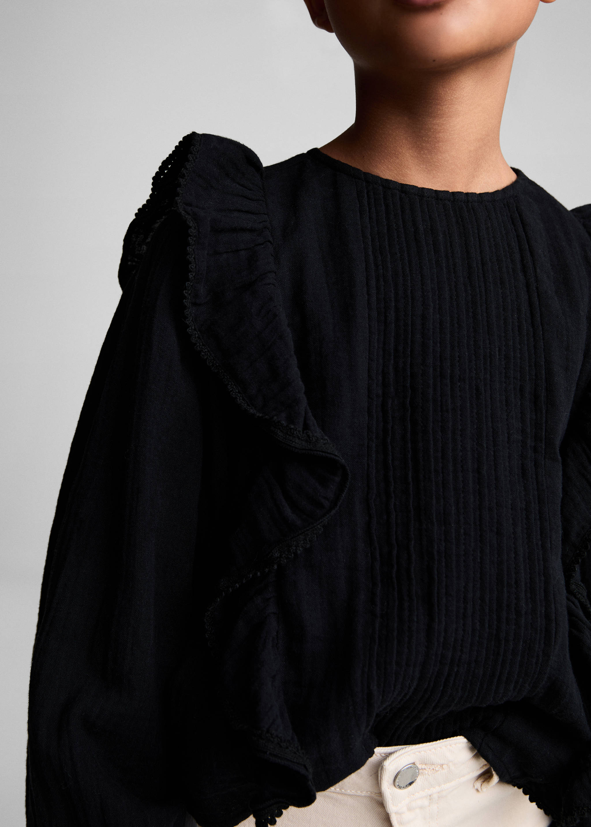 Blusa volantes bordados - Detalle del artículo 6