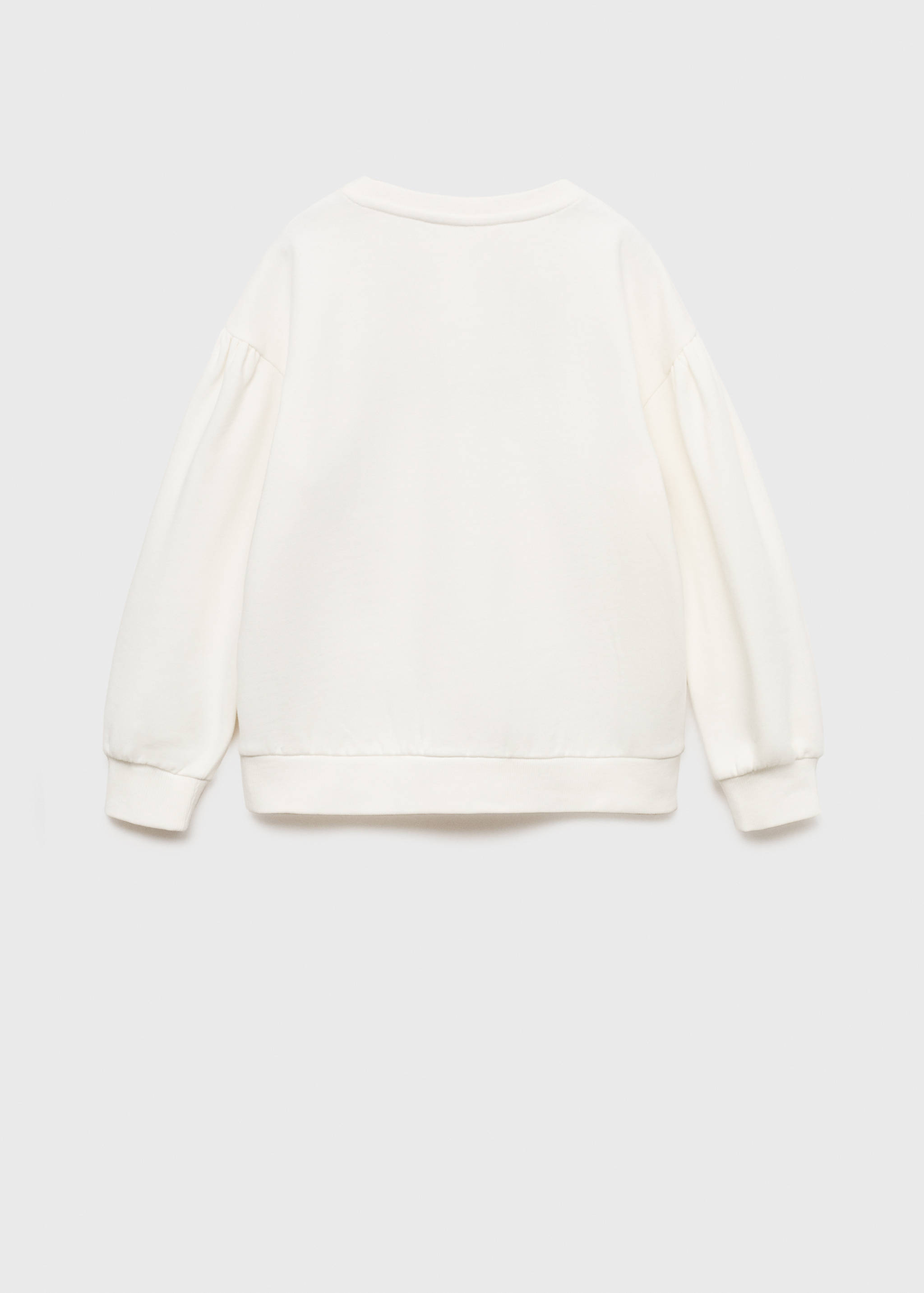 Dessuadora cotó detall brodat - Revers de l'article