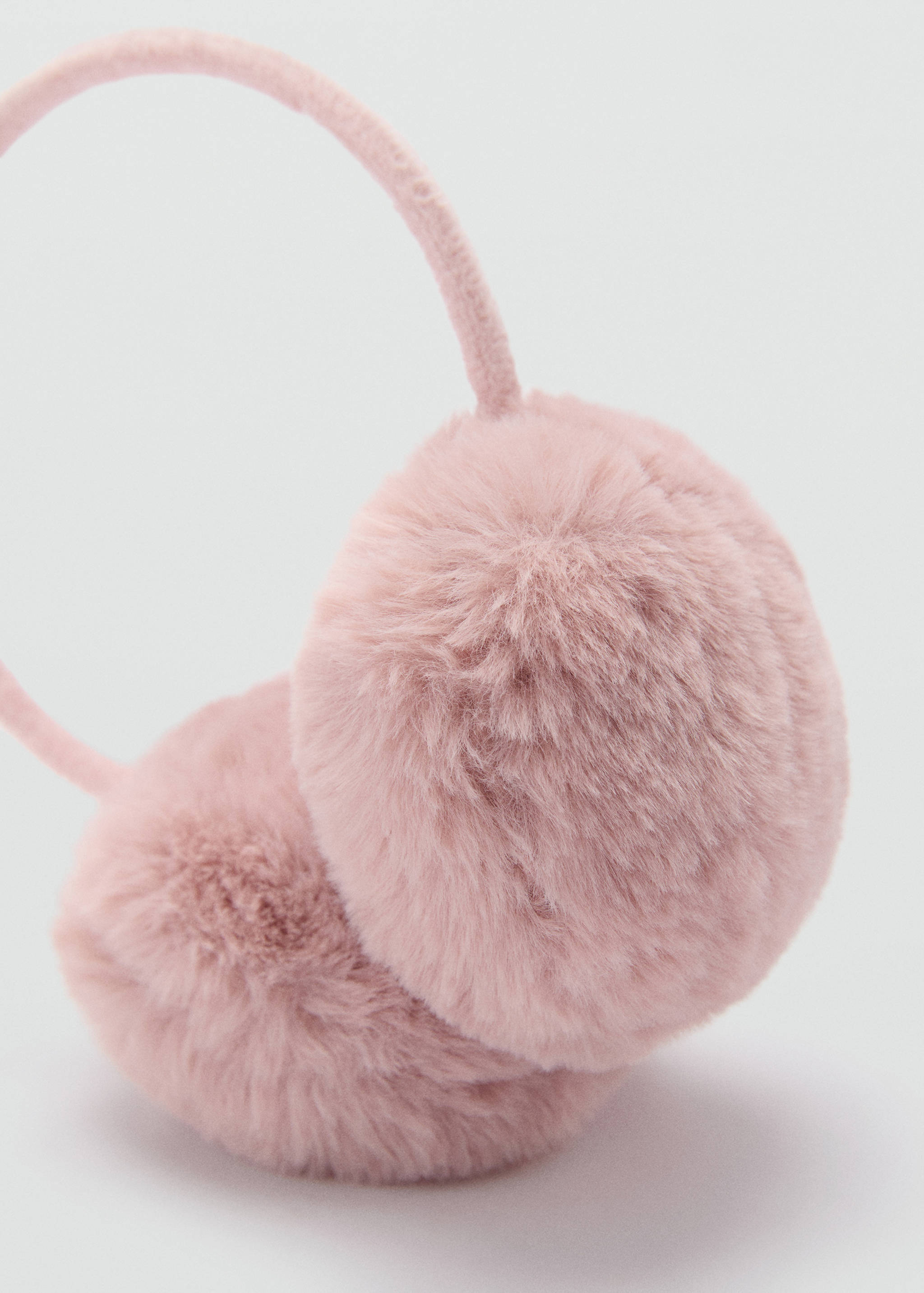 Fur-effect earmuffs - Medium plane