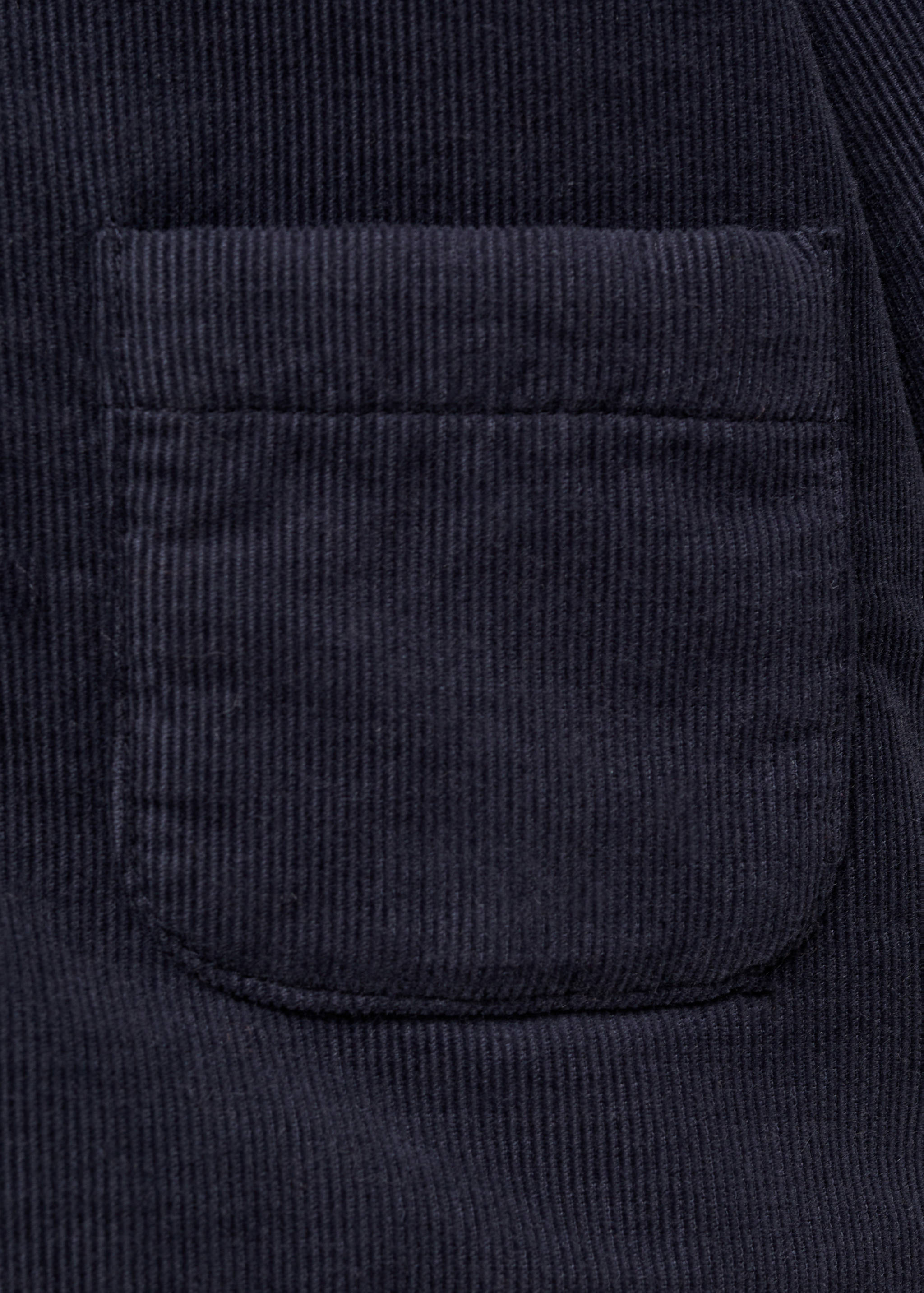 Manteau velours côtelé capuche - Détail de l'article 8