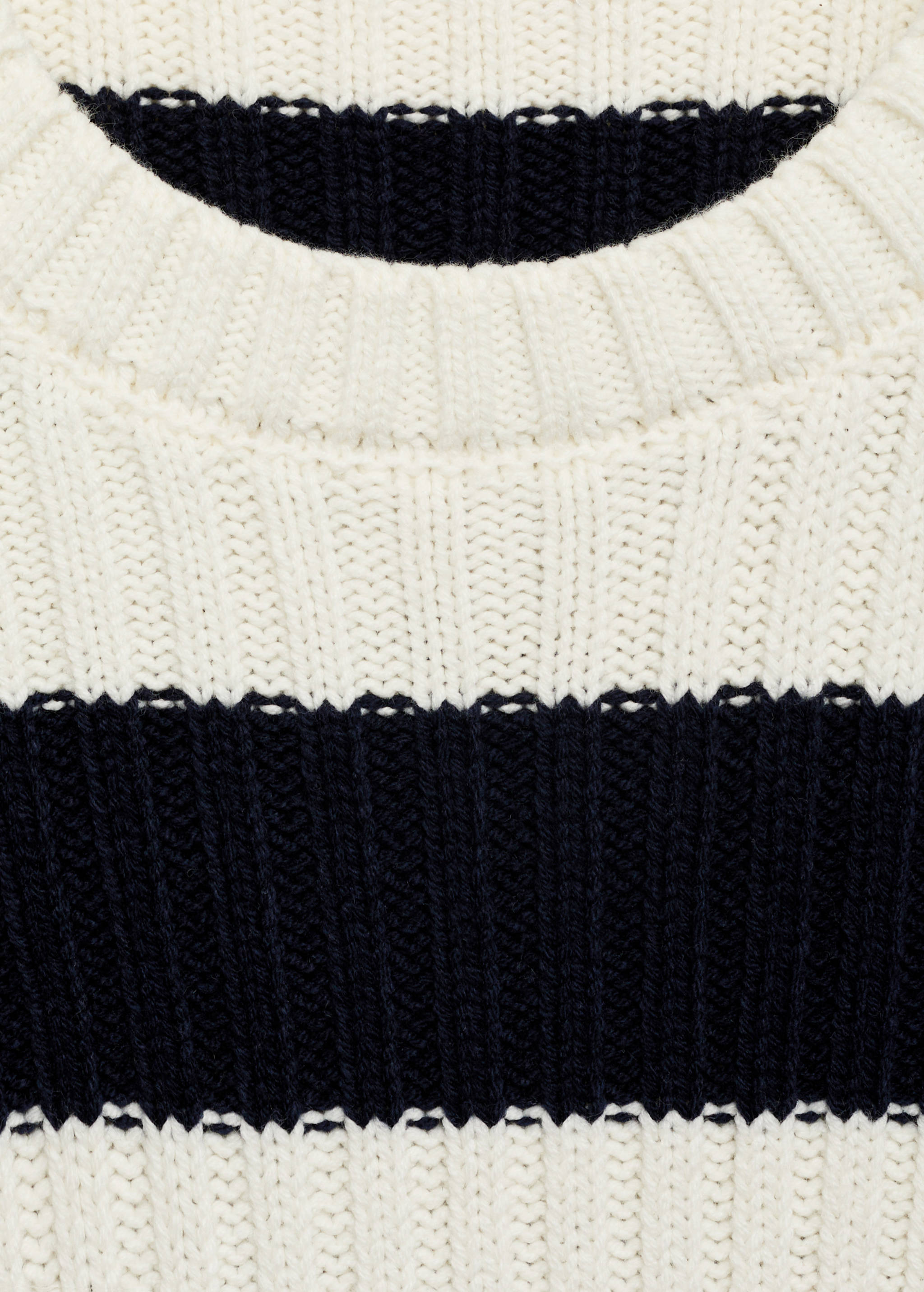 Knit striped sweater - Details of the article 8