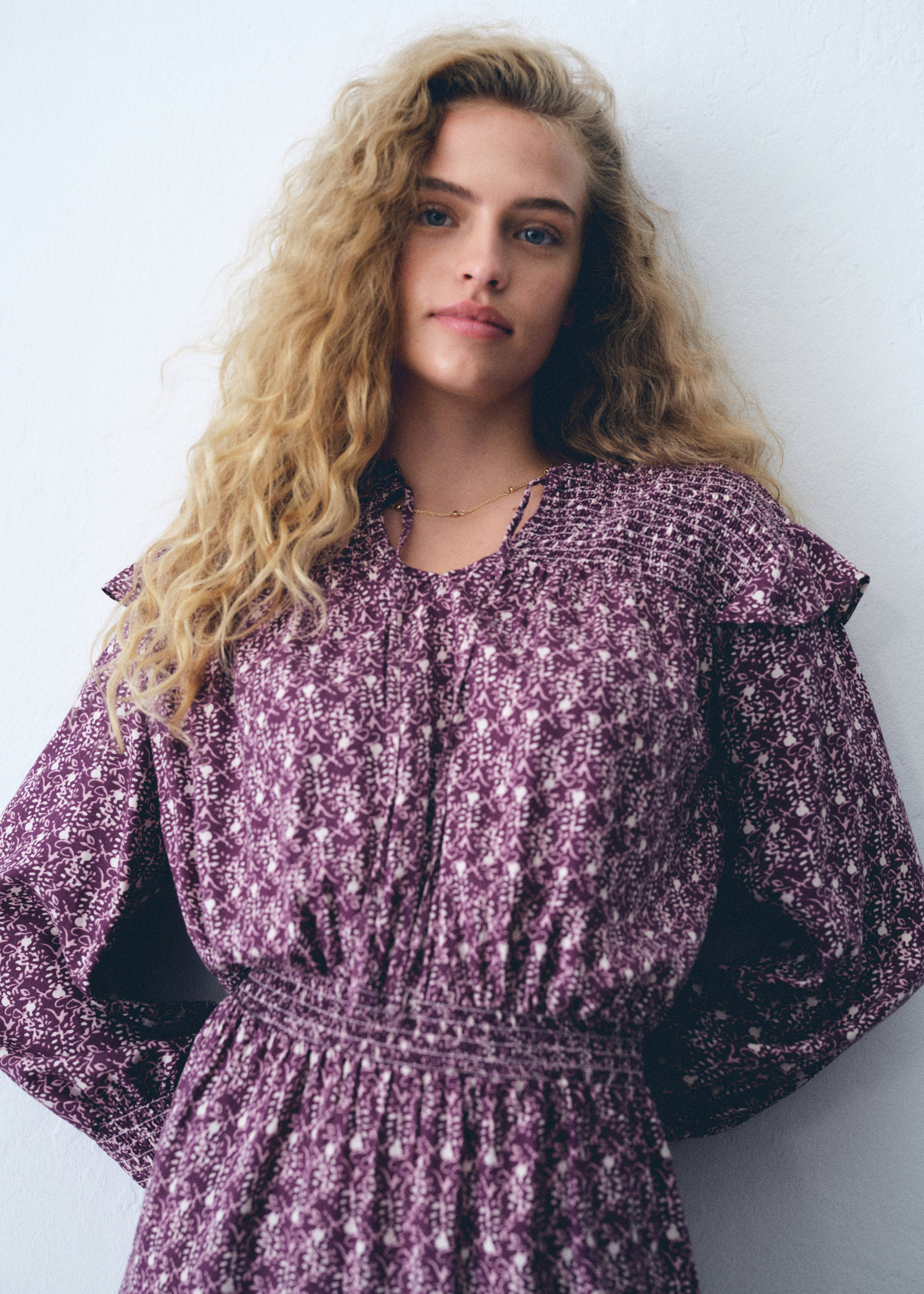 Robe fleurie froncée - Détail de l'article 5