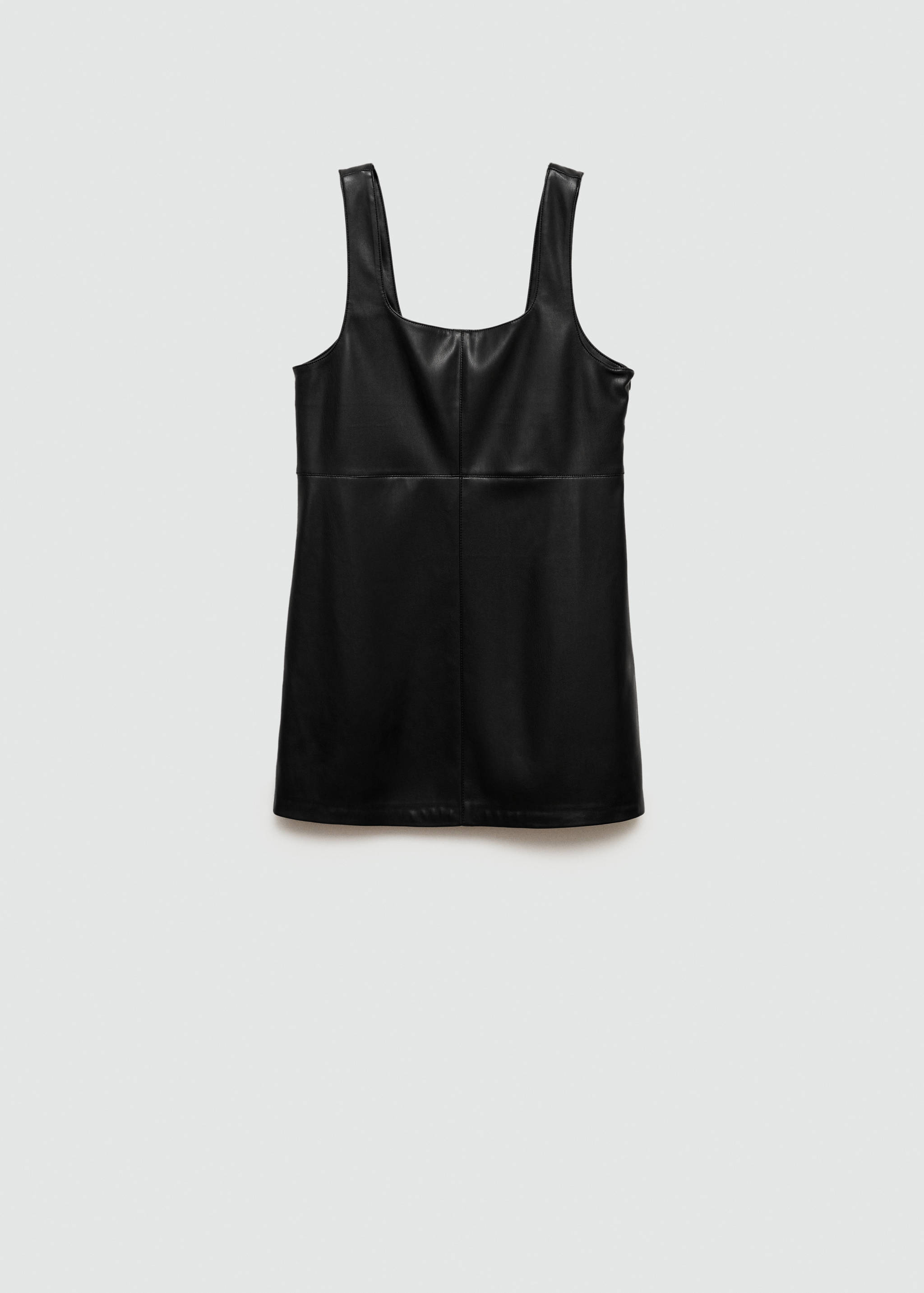 Műbőr kantáros szoknya - Termék modell nélkül