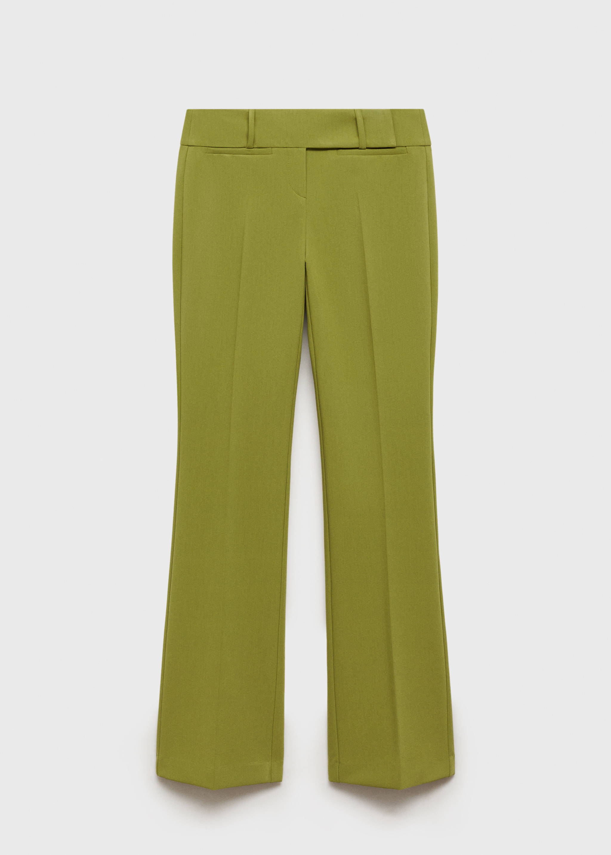 Low-rise flared trousers - Article without model