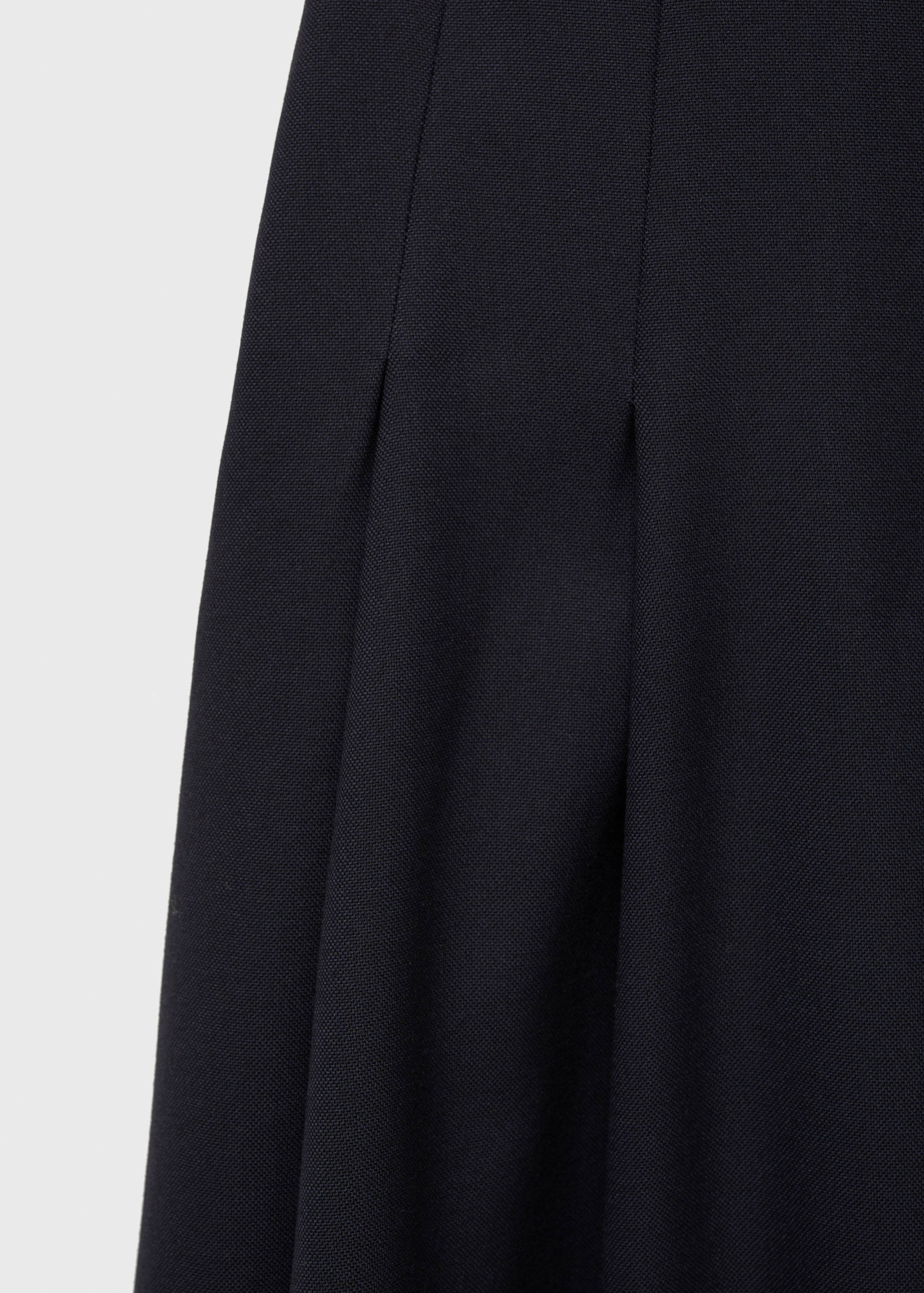Flared skirt with pleated detail - Details of the article 8