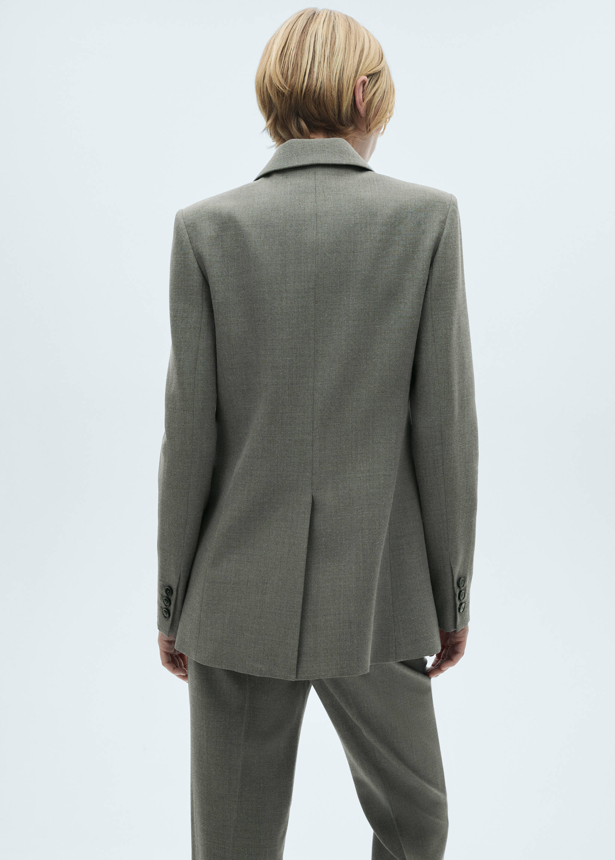 Double-breasted suit blazer - Reverse of the article
