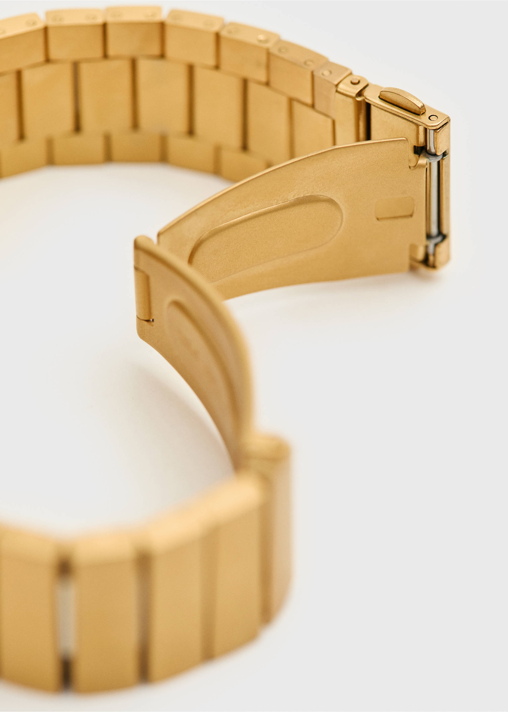 Bracelet strap ties - Details of the article 1, Gold. Ref: 77076762-00.