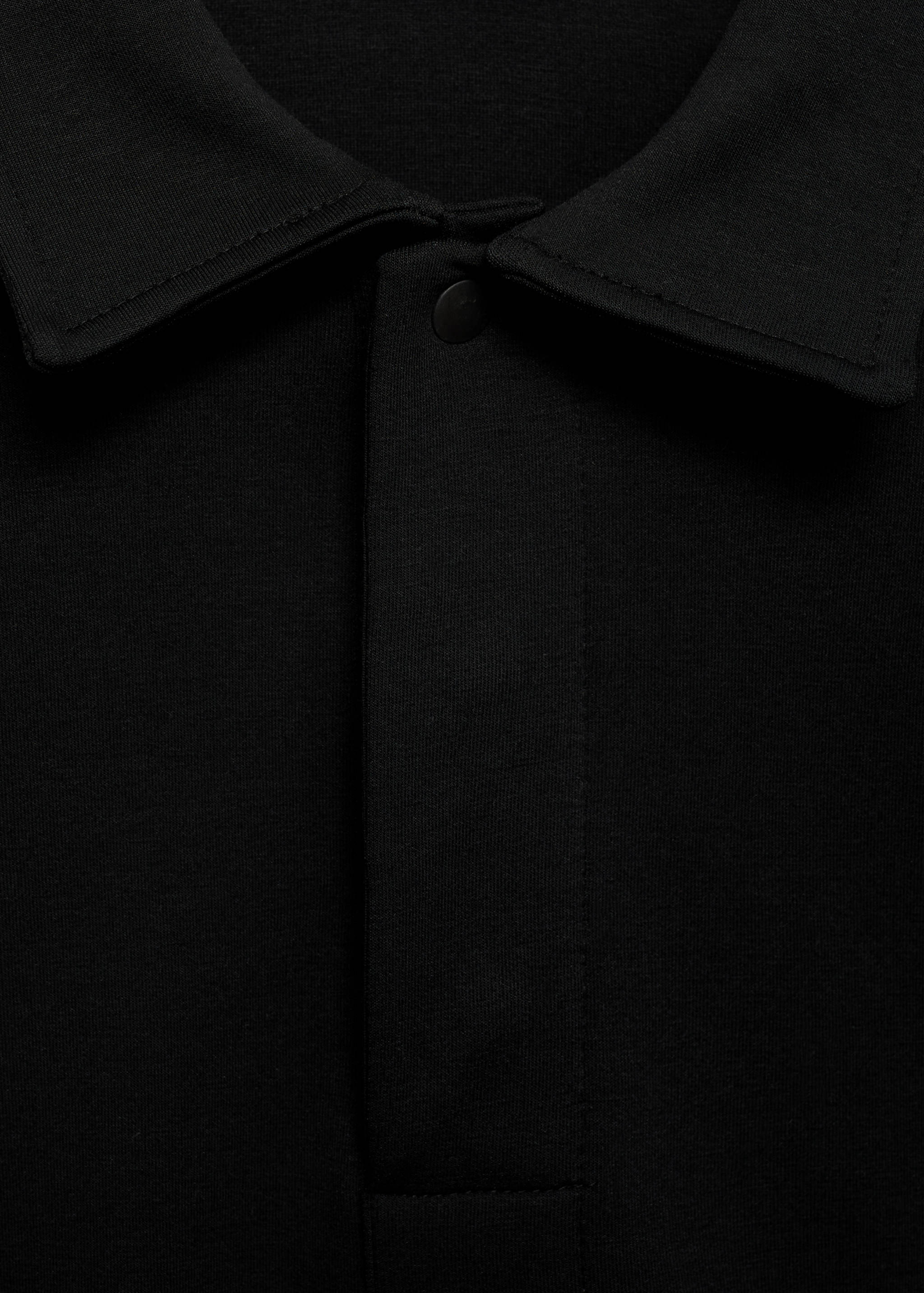 Relaxed-fit cotton polo - Details of the article 8