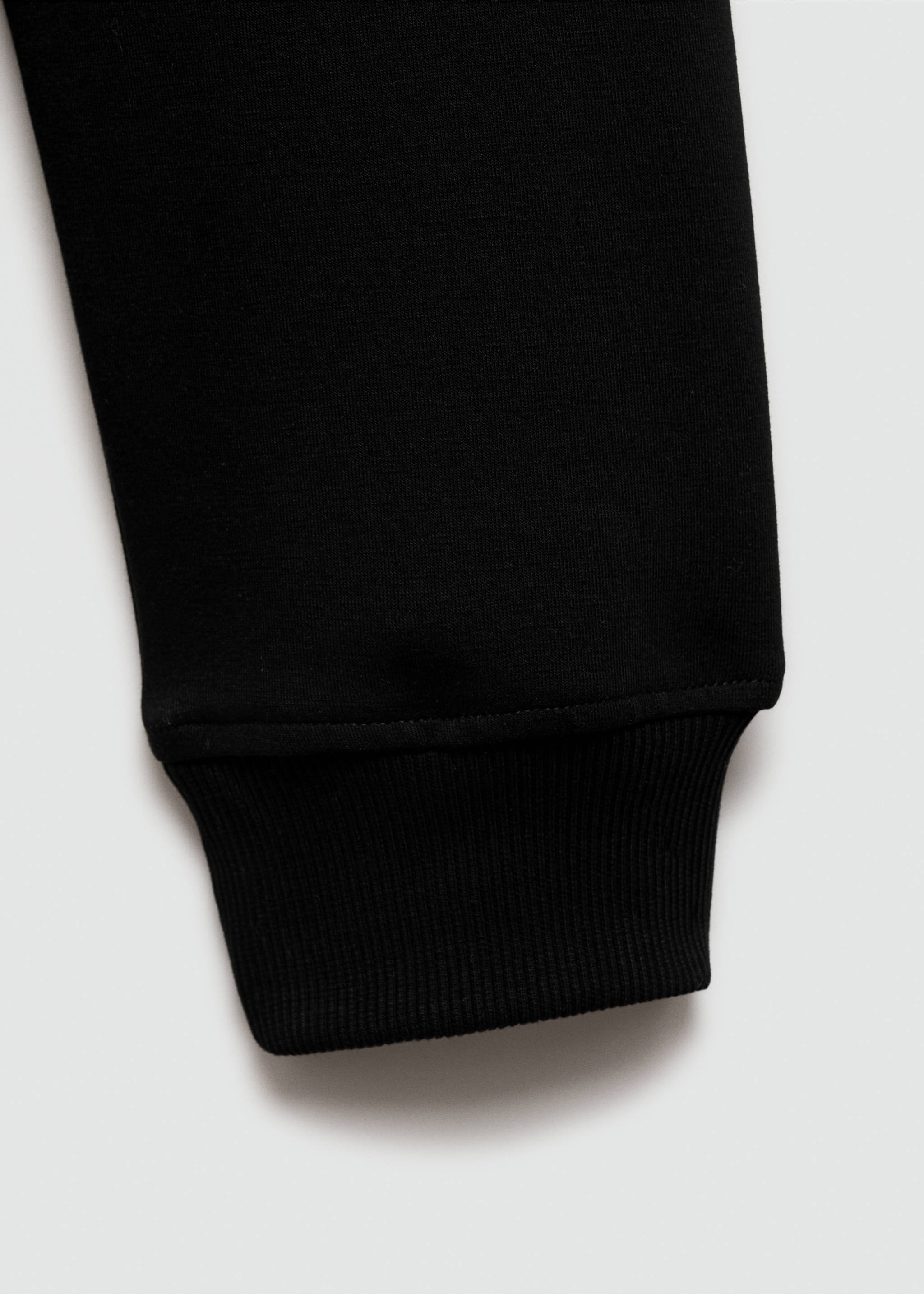 Relaxed-fit cotton polo - Details of the article 0, Black. Ref: 77077111-00.
