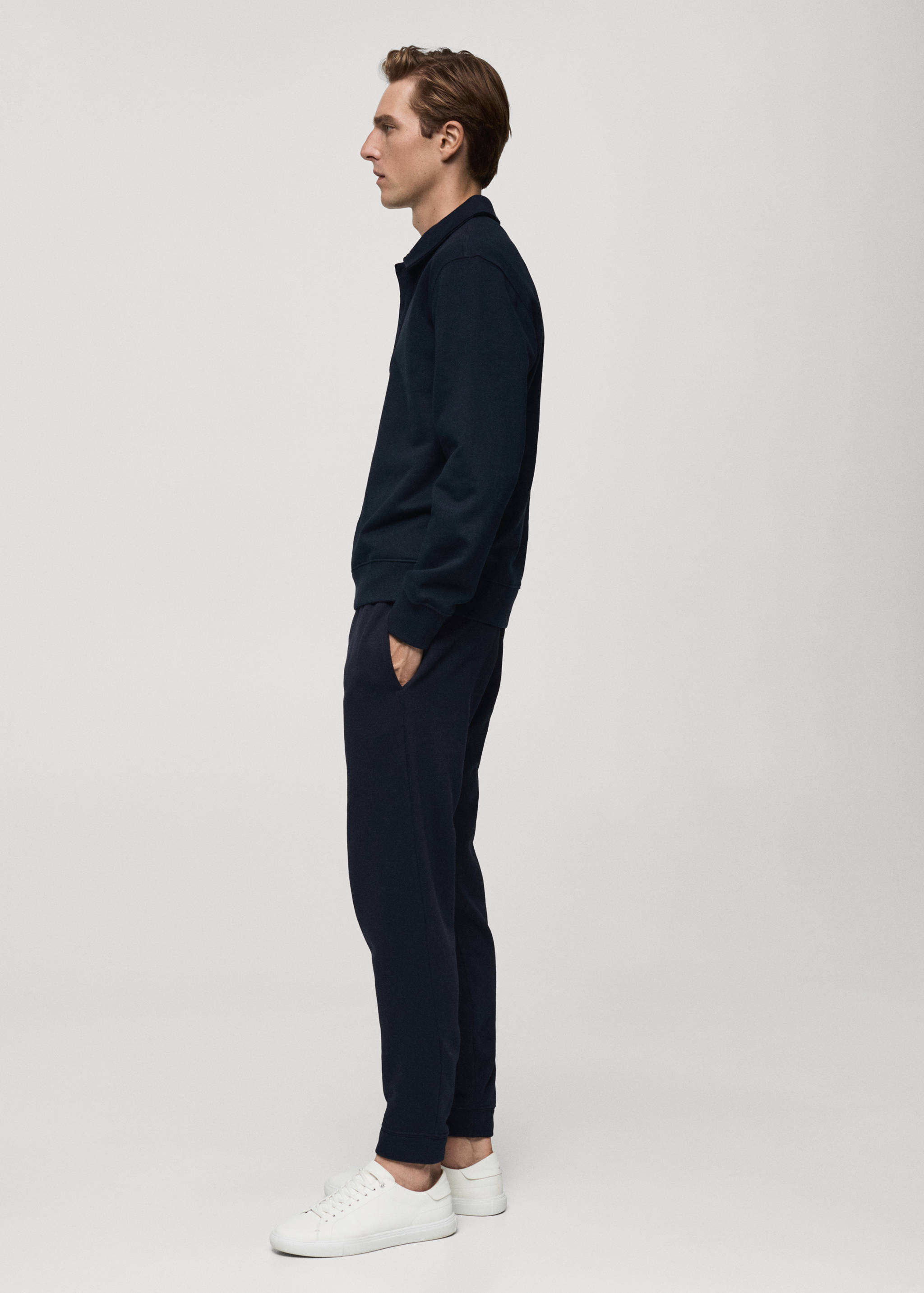 Παντελόνι jogger βαμβάκι κορδόνι - Λεπτομέρεια του προϊόντος 2