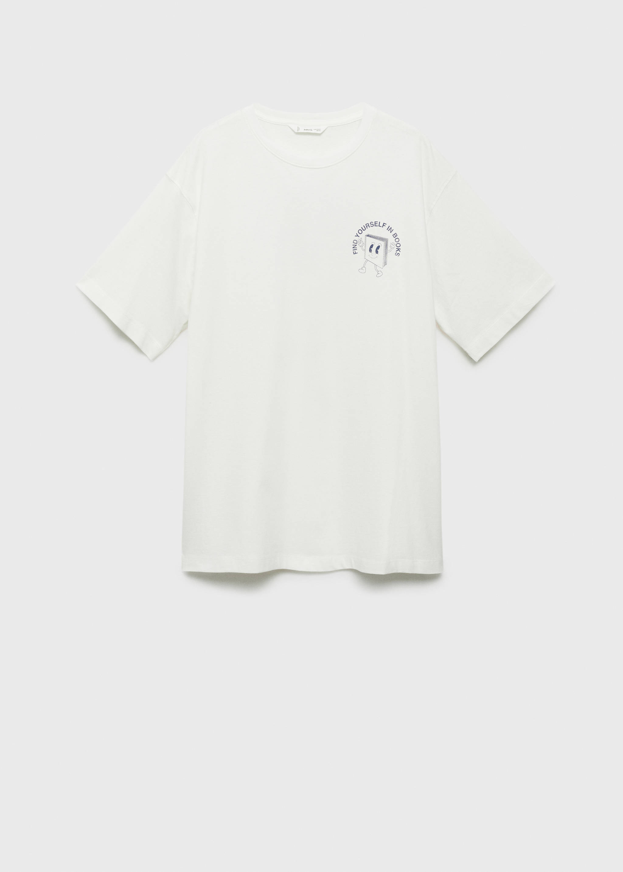 Camiseta oversize estampada - Artículo sin modelo