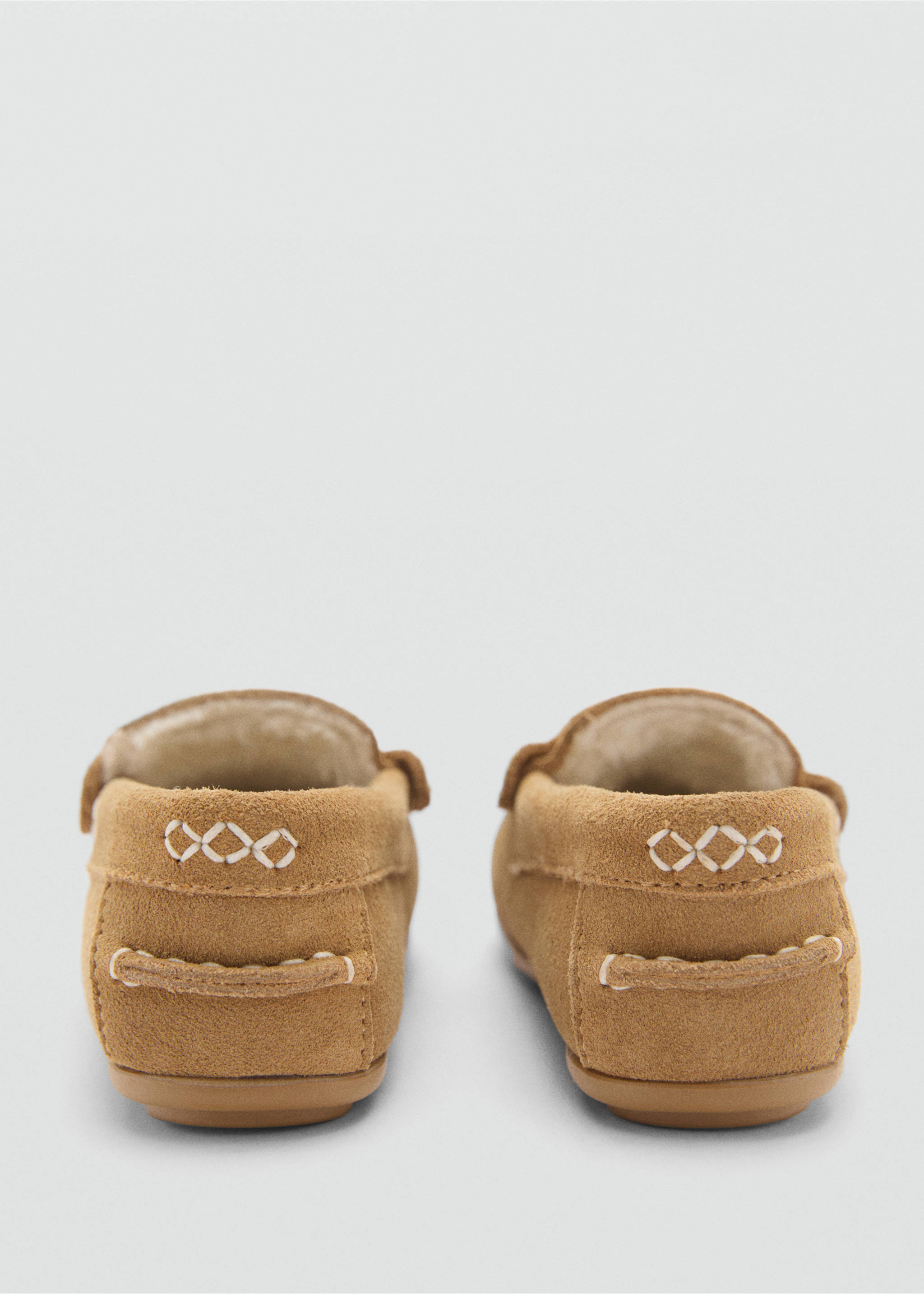 Chaussures bateau cuir - Détail de l'article 1, Sable. Ref: 77077116-00.