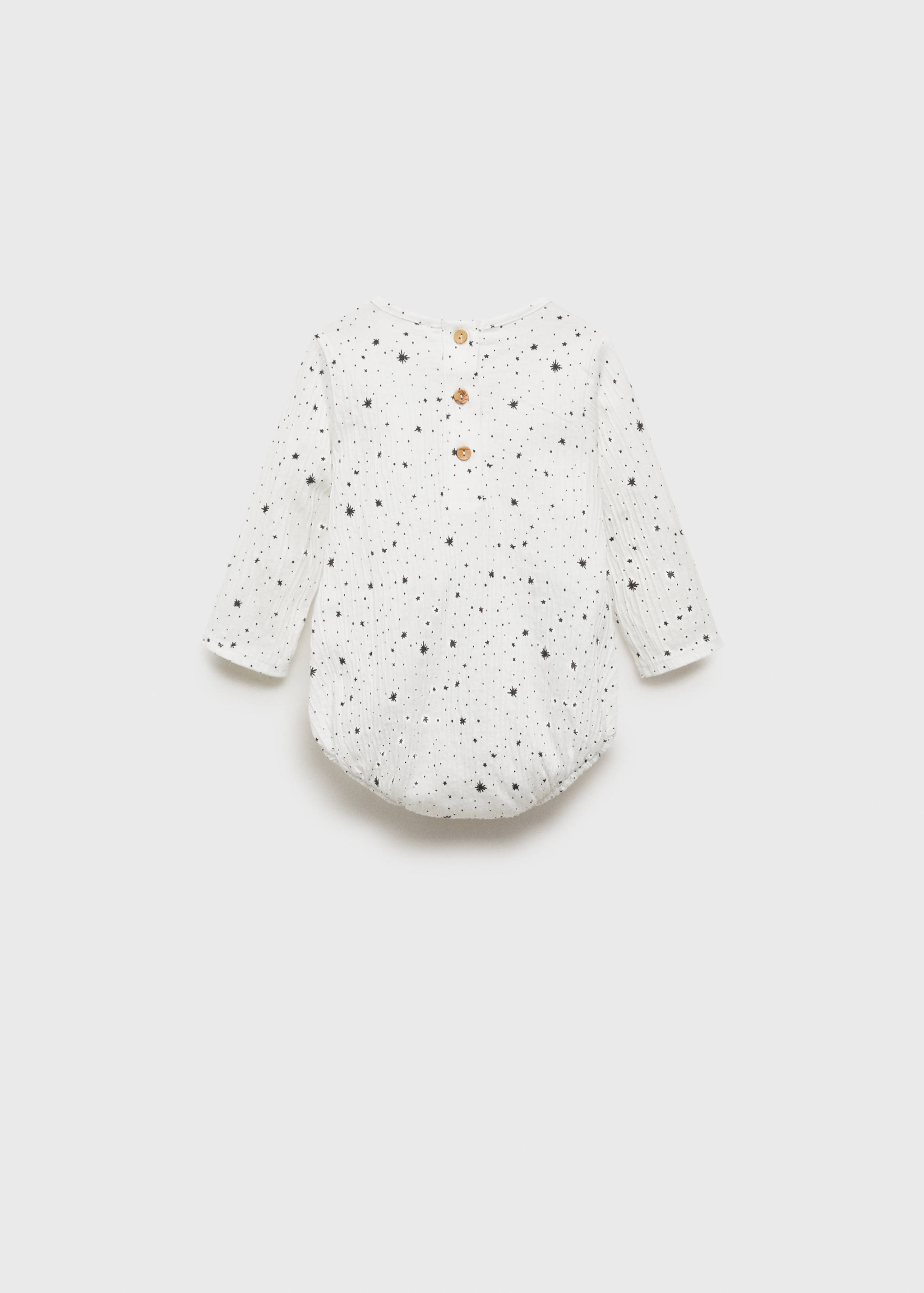 Printed cotton body - Reverse of the article