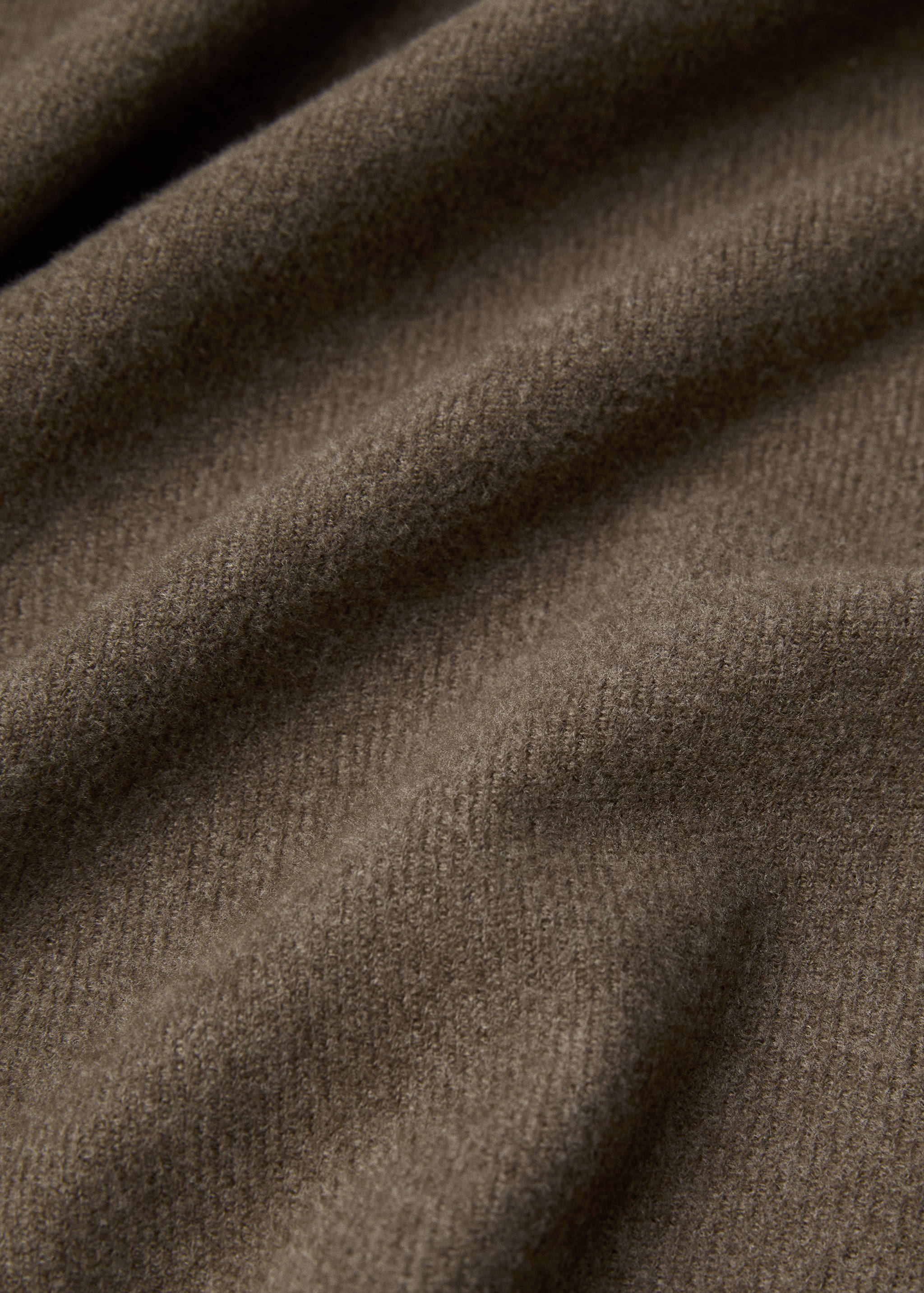 Einfarbige Decken mit Fransen 130 x 180 cm - Detail des Artikels 2