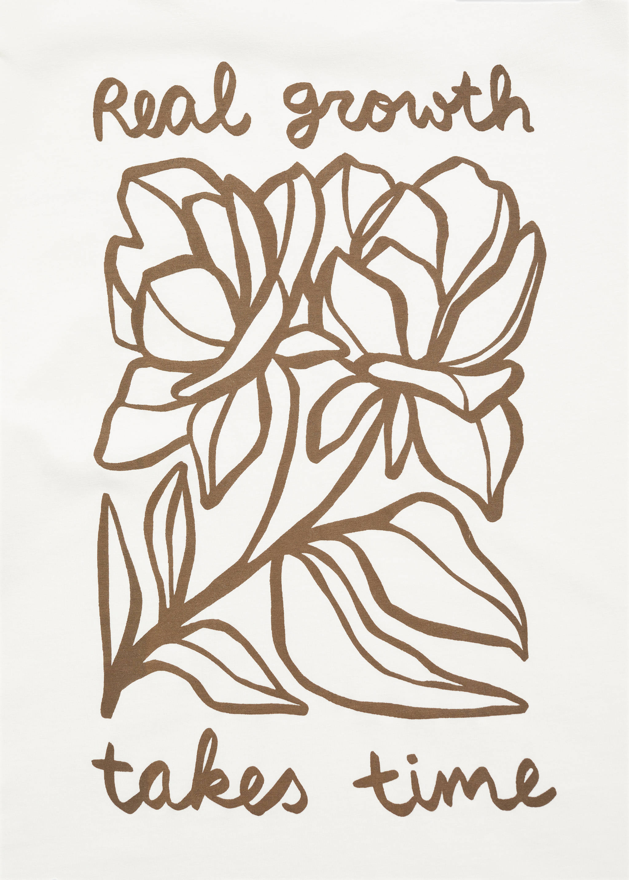 Bedrukt slim-fit T-shirt 100% katoen - Detail van het artikel 0