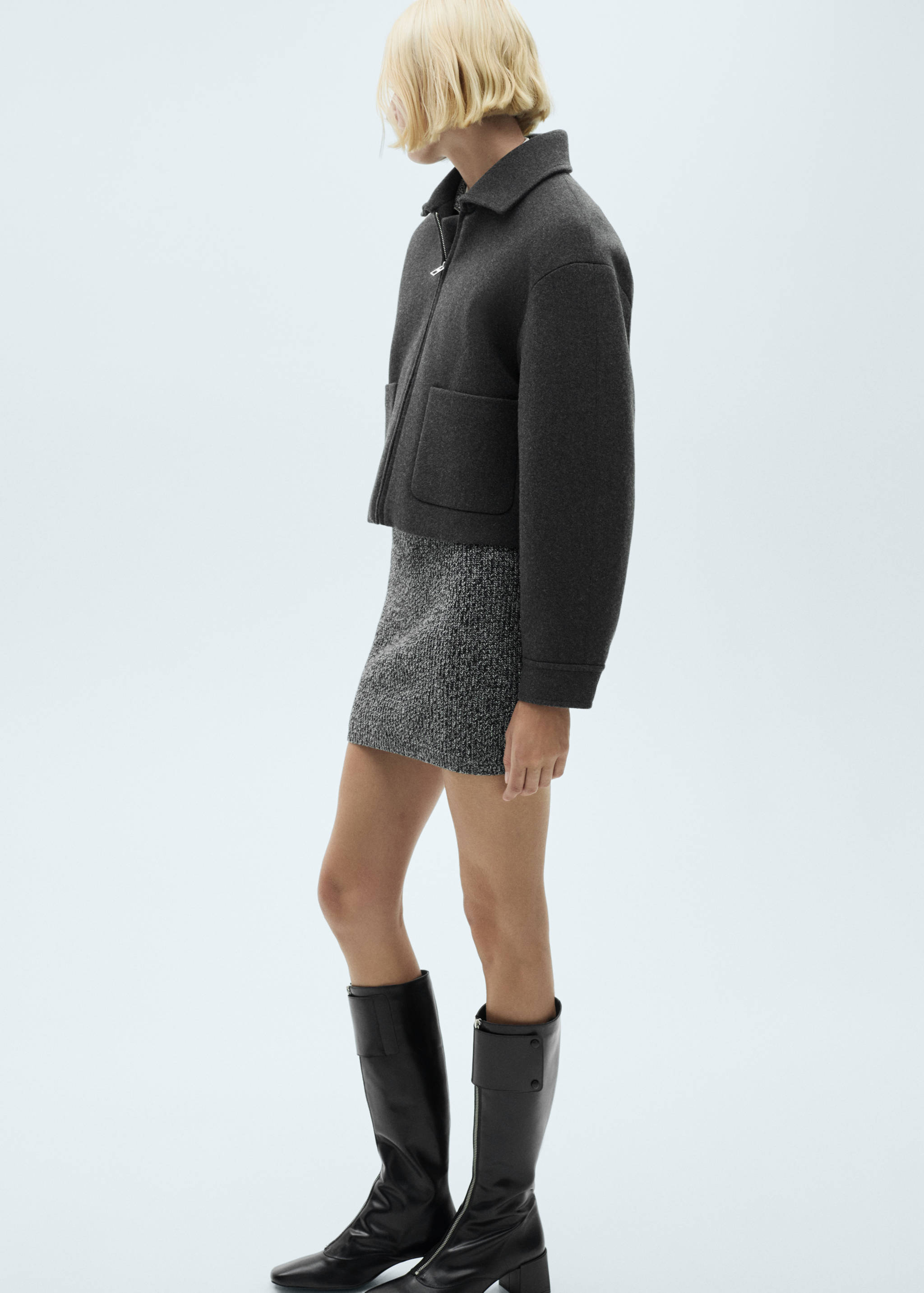 Minifalda punto jaspeada - Detalle del artículo 2