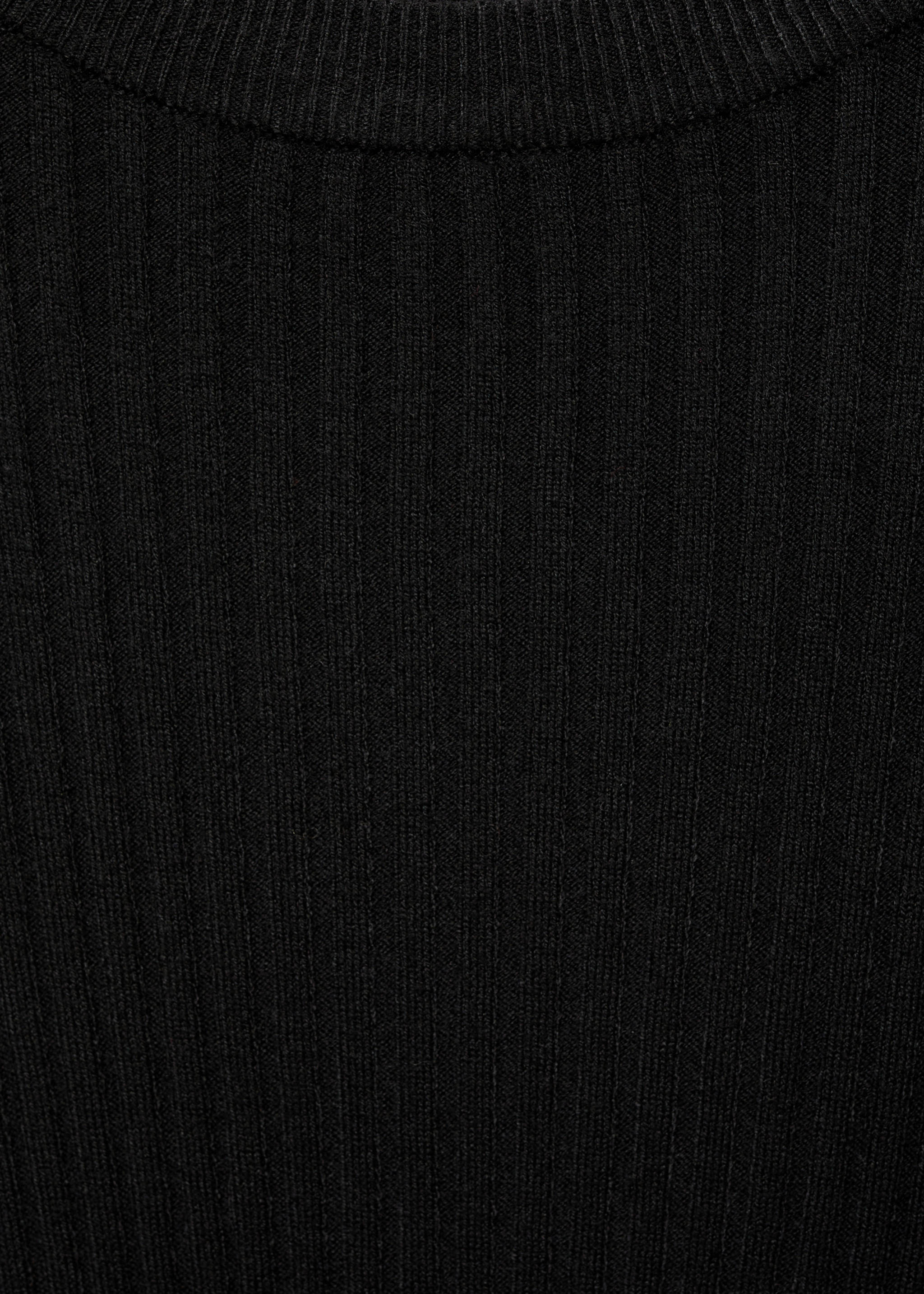 Ribbed short dress - Details of the article 8