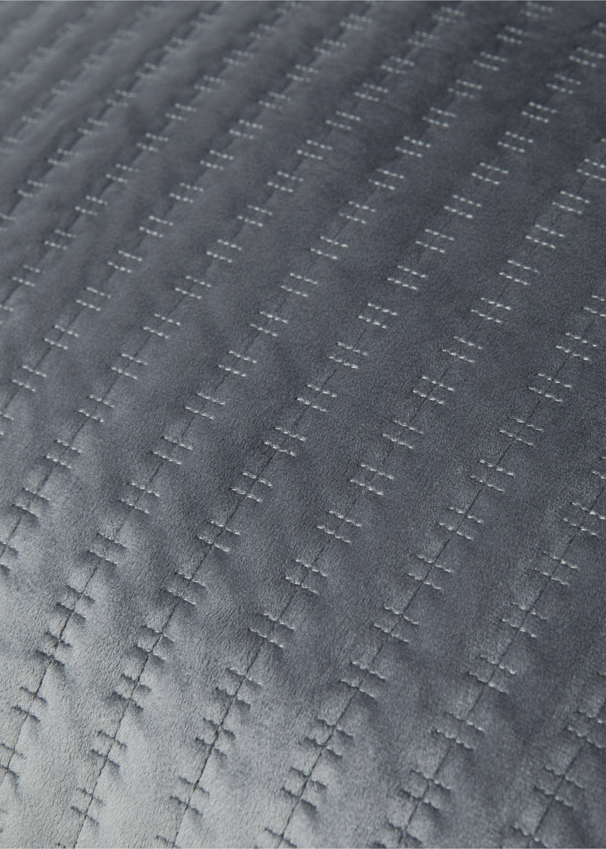 Povlak na polštářek samet - Detail zboží 2, Modrá. Ref: 77077668-00.