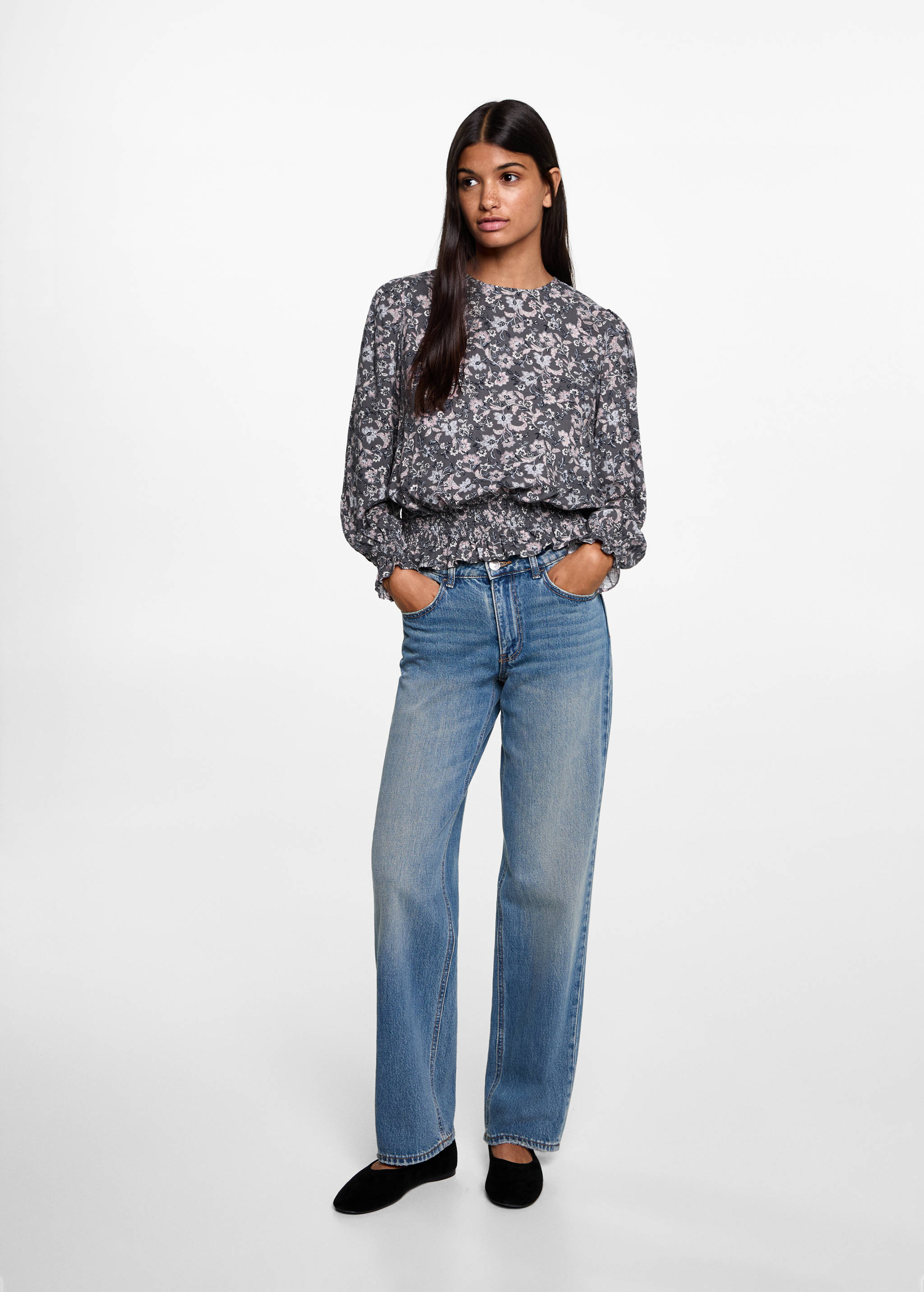 Virágos blúz - Általános sík