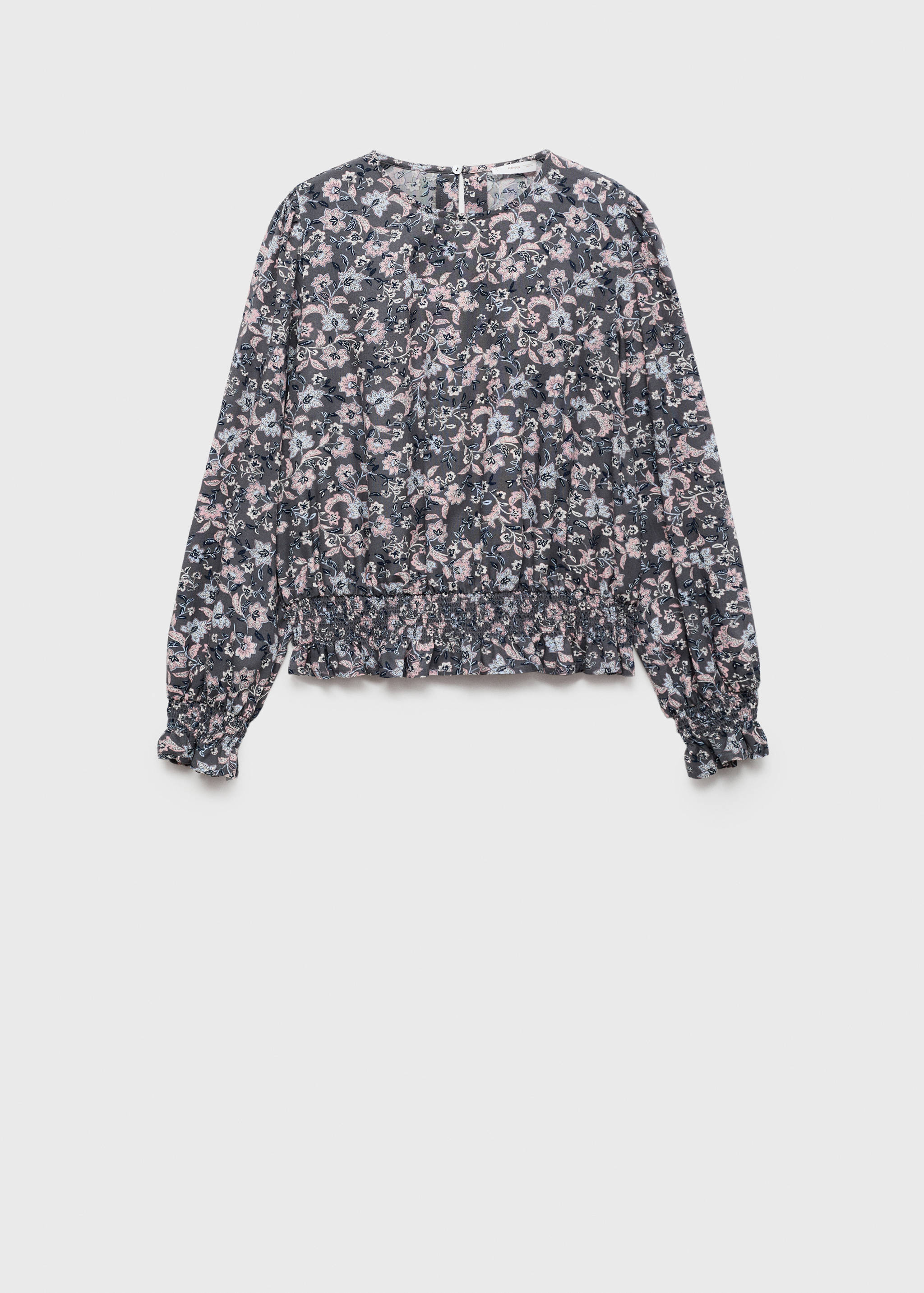 Virágos blúz - Termék modell nélkül