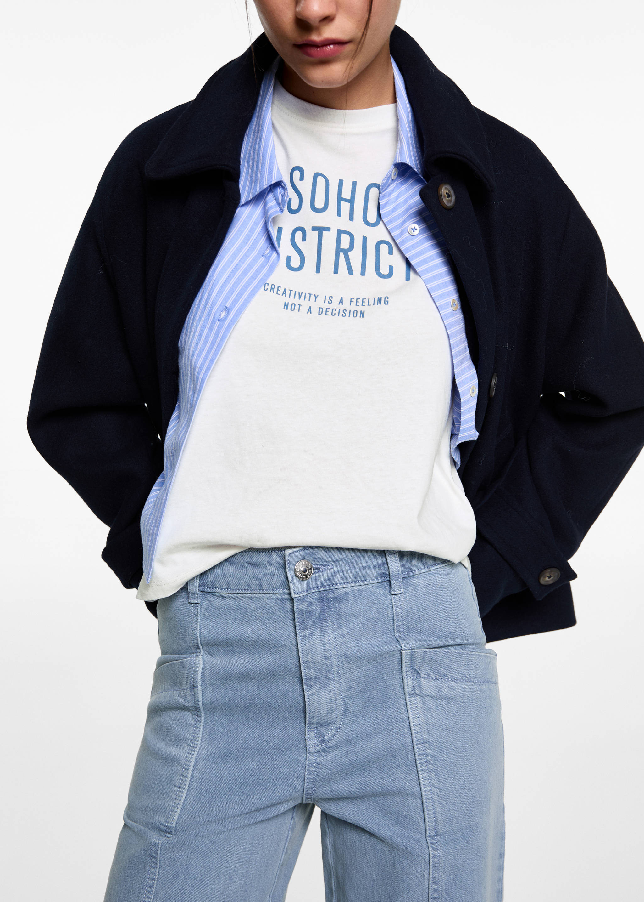 Culotte-Jeans mit Taschen - Detail des Artikels 1