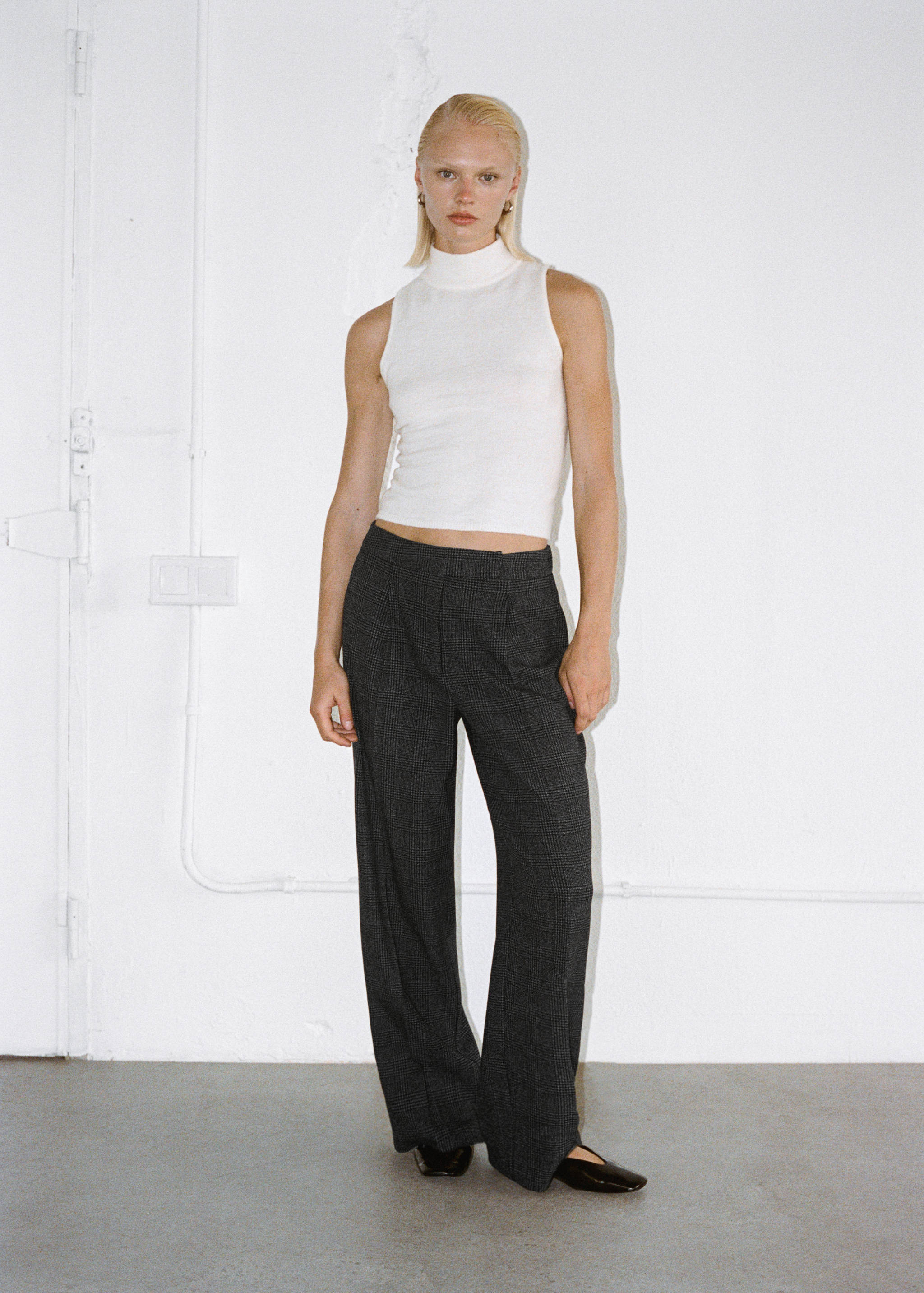 Tweed straight trousers - Details of the article 6