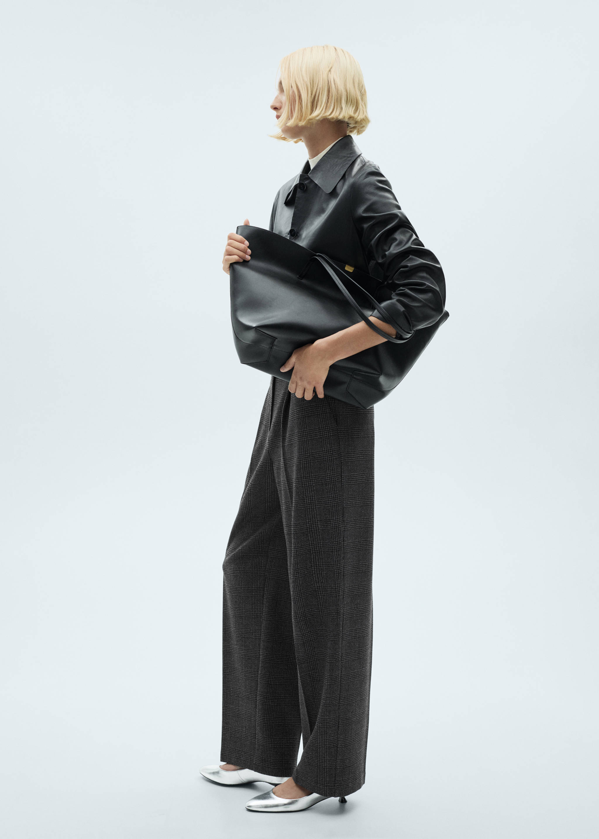 Tweed straight trousers - Details of the article 2