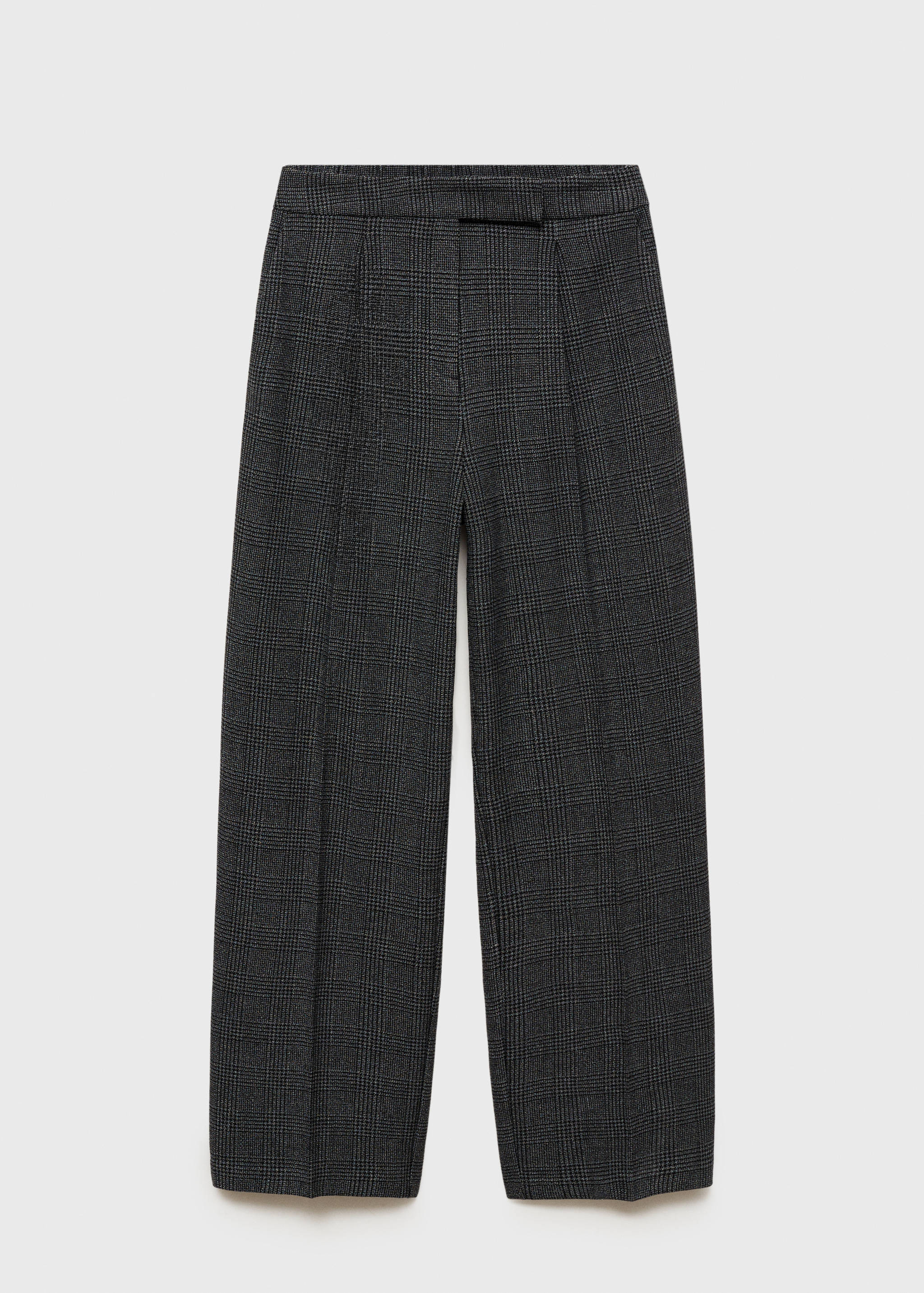 Tweed straight trousers - Article without model