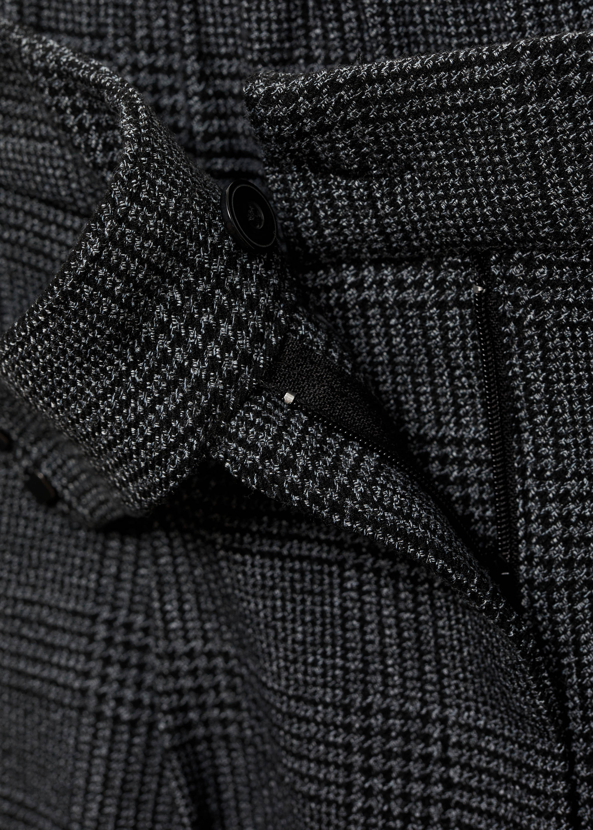 Tweed straight trousers - Details of the article 0