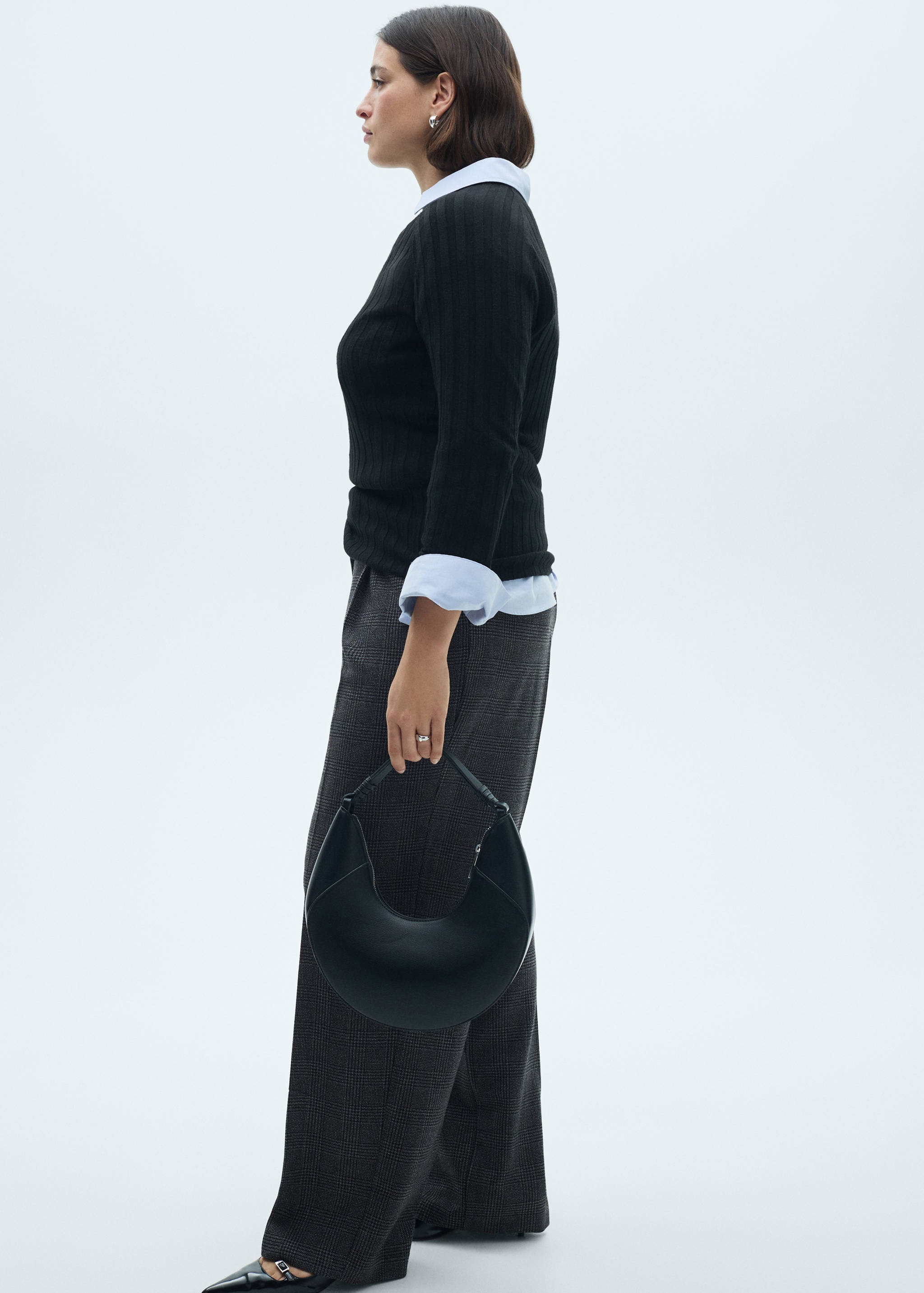 Tweed straight trousers - Details of the article 4