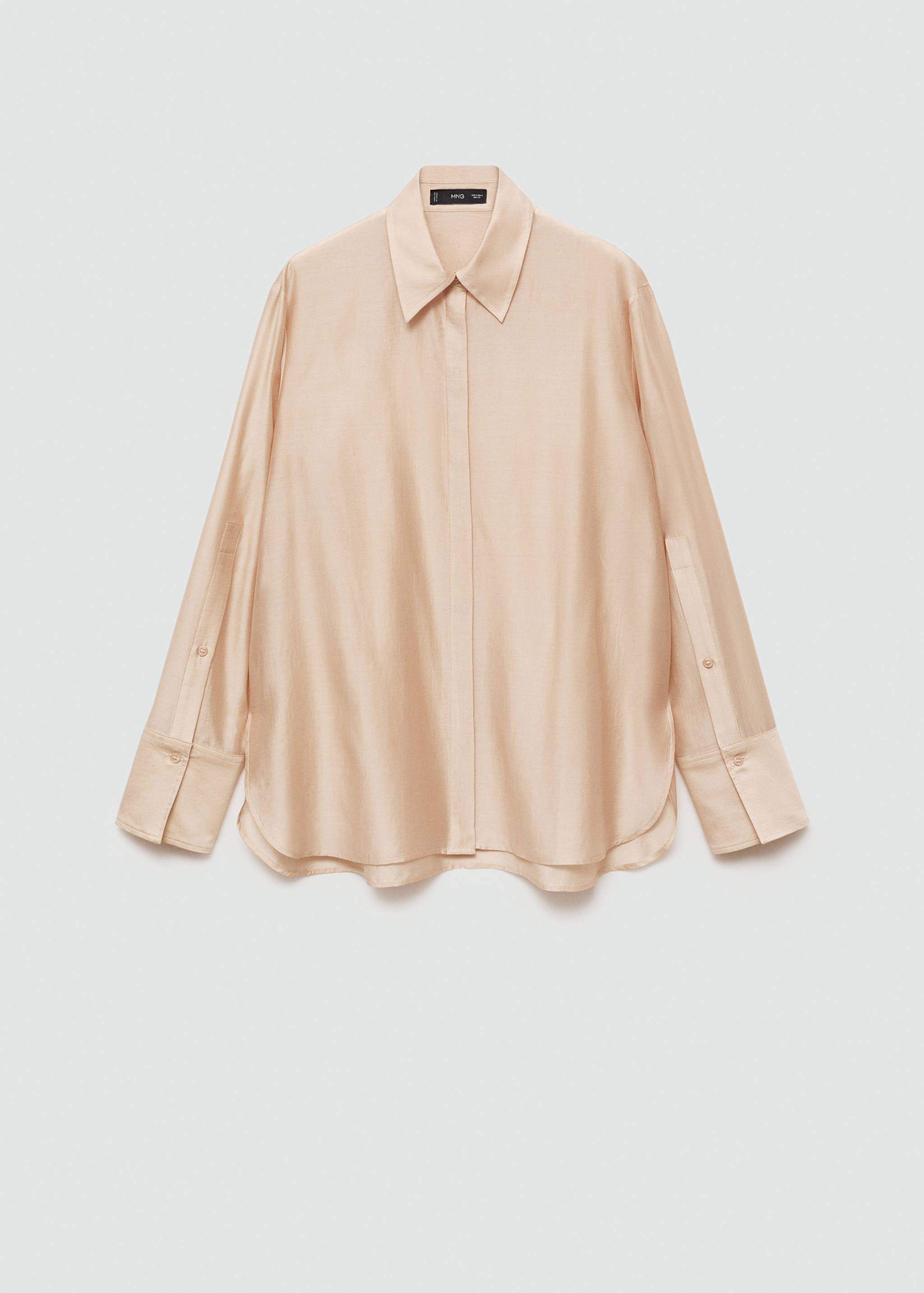 Camisa lyocell satinada - Artículo sin modelo