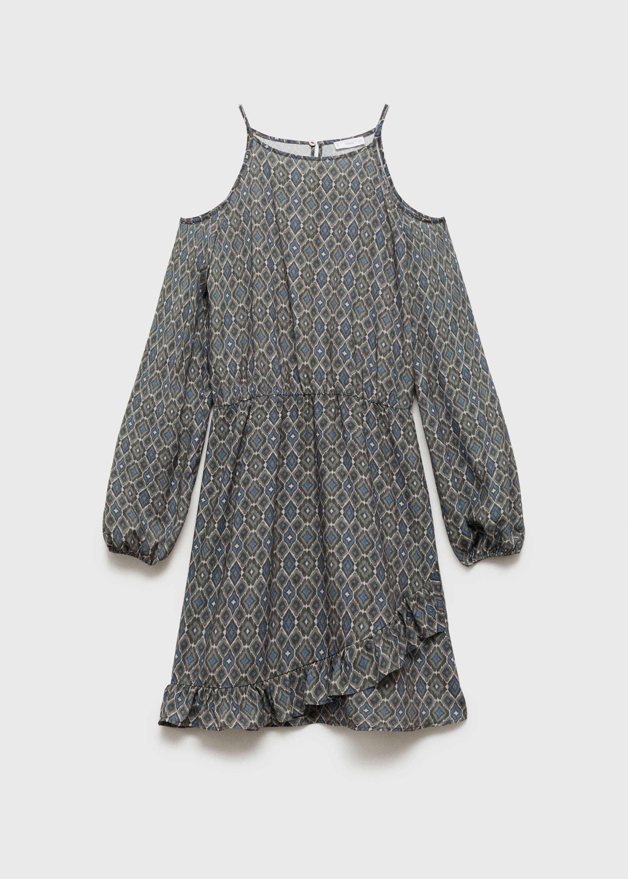 Short off-the-shoulder dress - Article without model