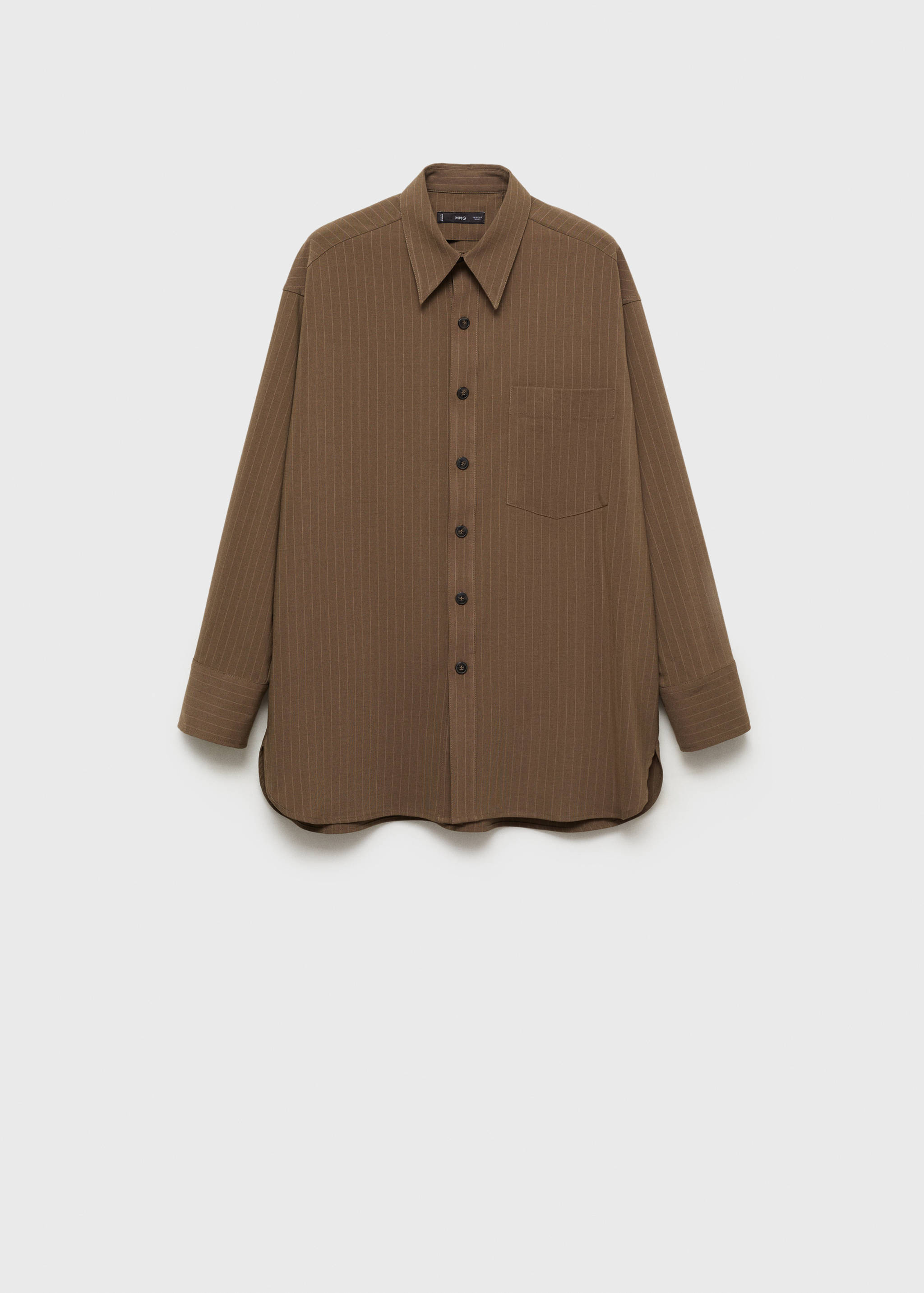 Pinstripe overshirt - Article without model