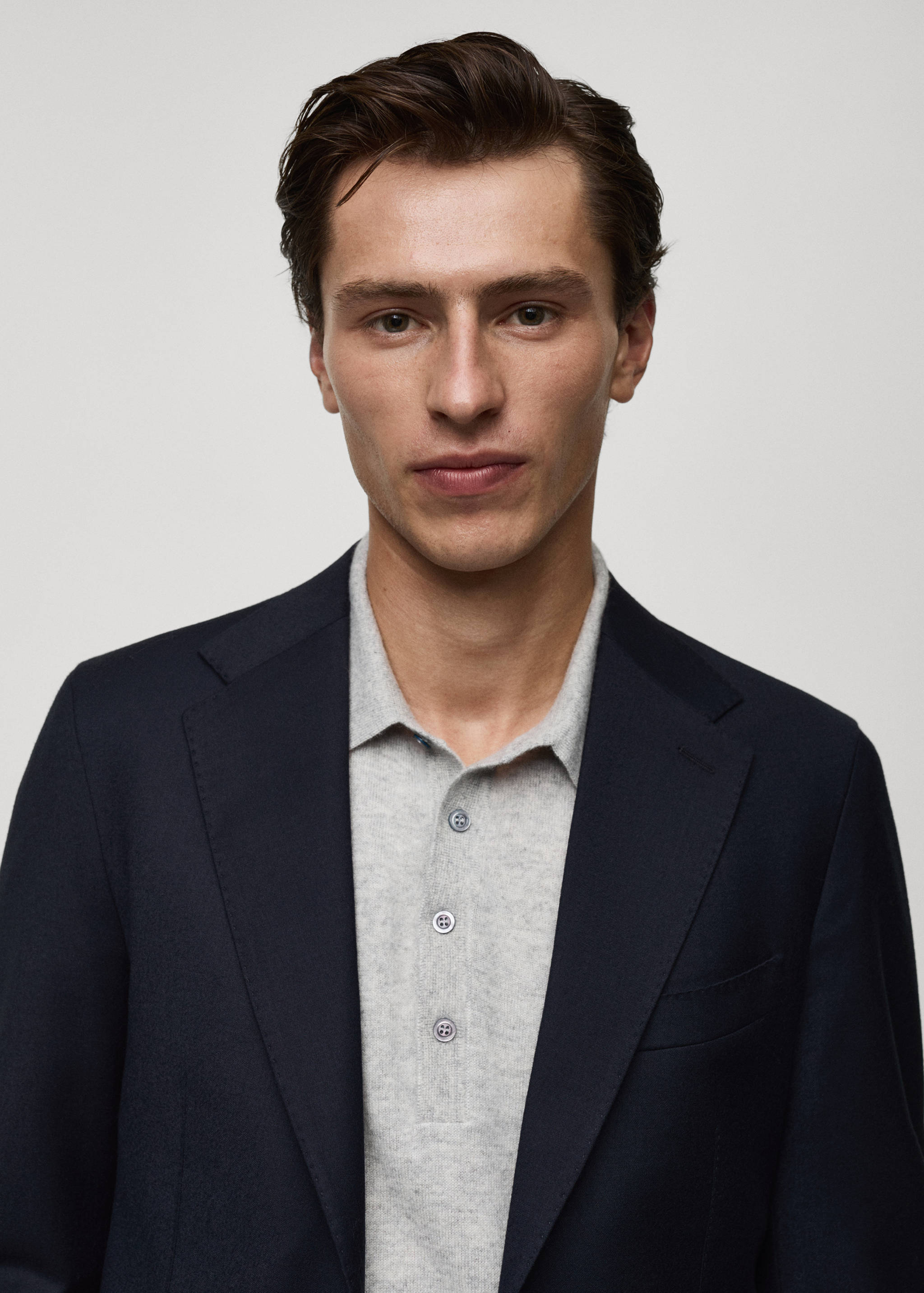 Flanell öltönyzakó 100% olasz gyapjúból - A termék adatai 1